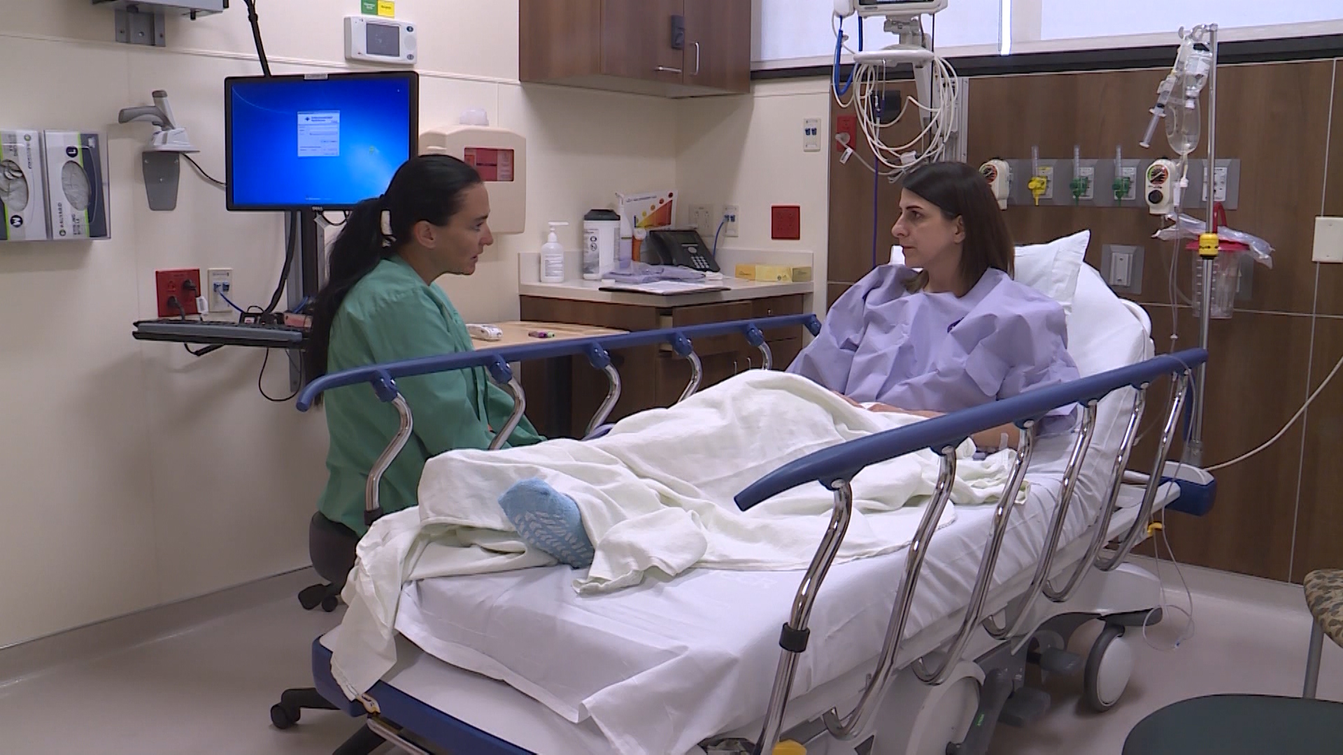 Valerie Holt's prognosis is good because her doctor caught it so early. Holt relies on a deep reservoir of strength and support. (KSL TV)