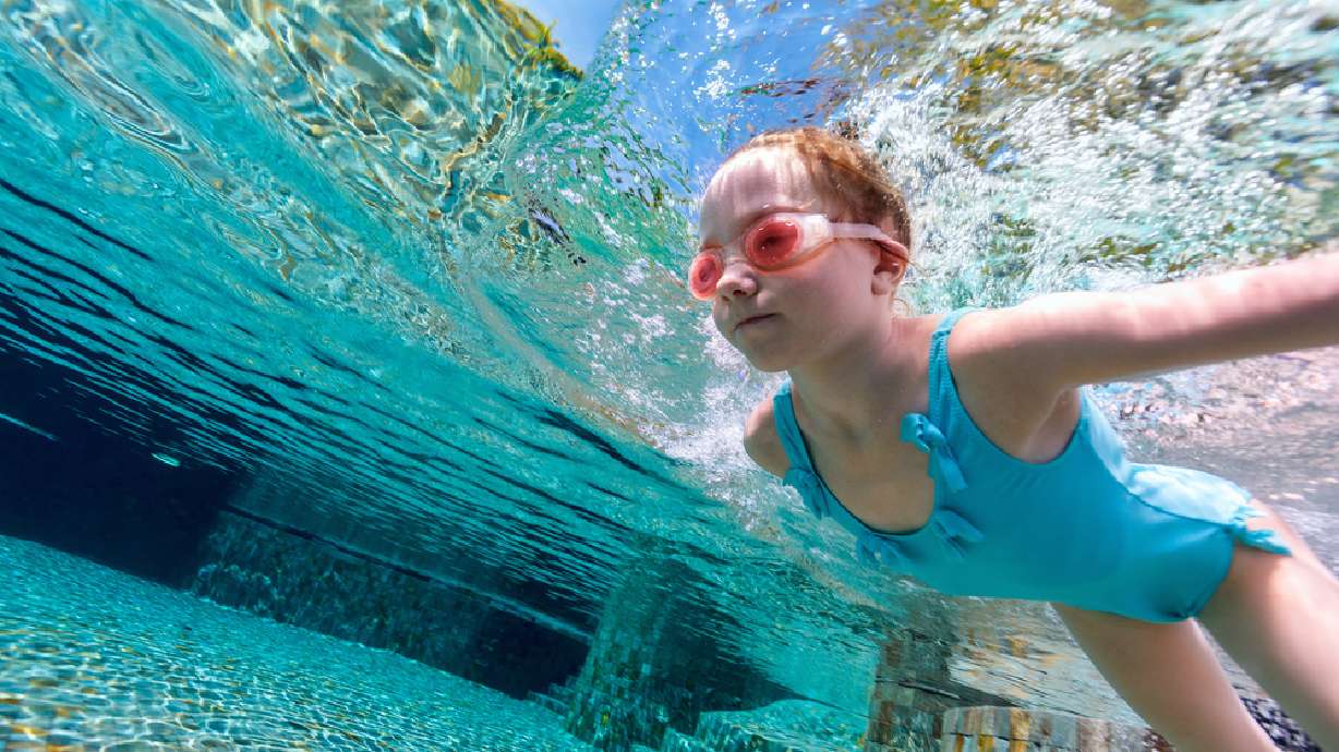 Keep an eye on your toddlers splashing in the pool. Drowning is the leading accidental cause of death for kids 1 to 4