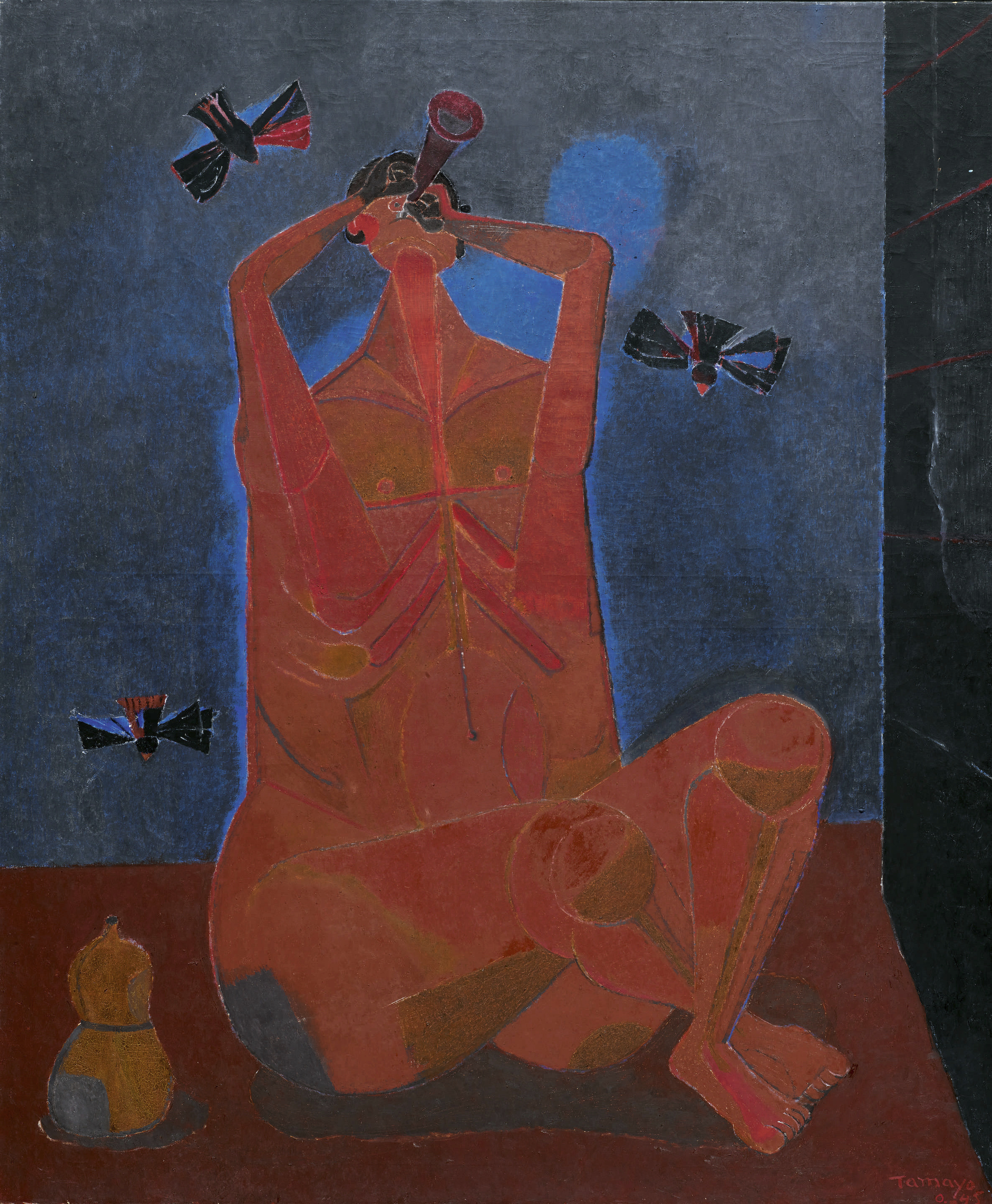 Sotheby's sells Tamayo's 'Bird Charmer' for $4.3M in NY