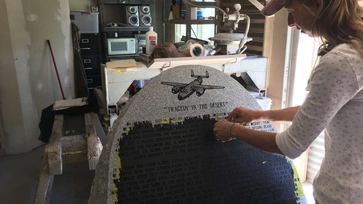 Small southern Utah town to honor 6 killed in 1943 military plane crash