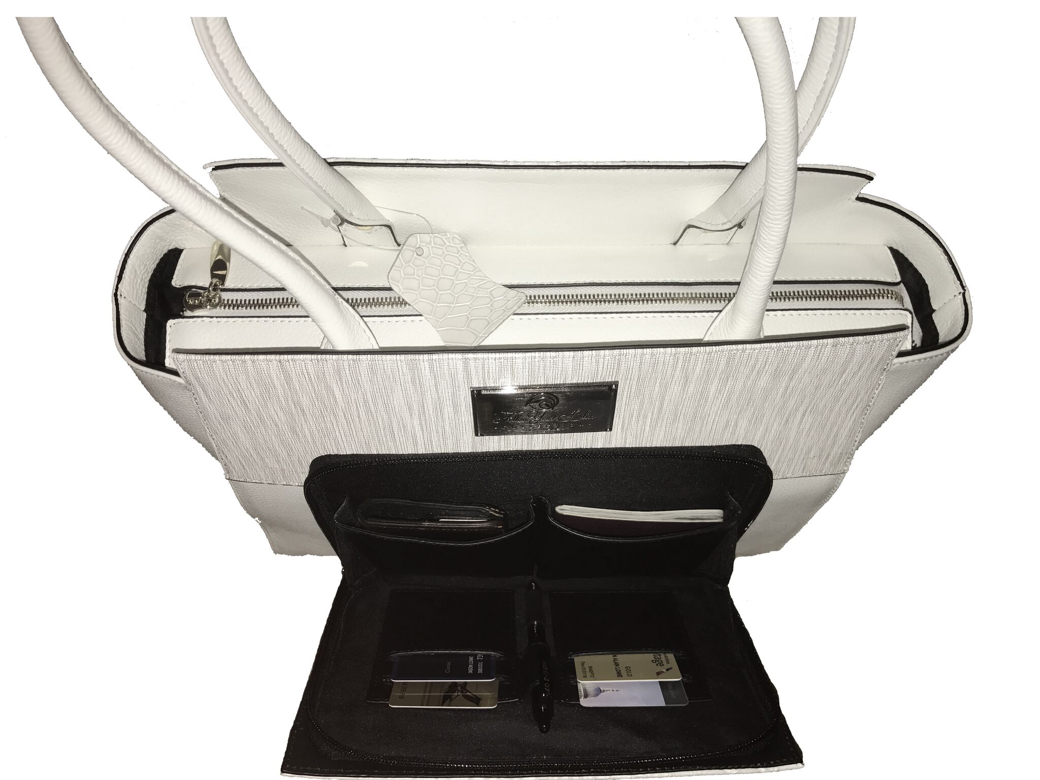 Utah woman creates smart purse with phone charger, Bluetooth connectivity