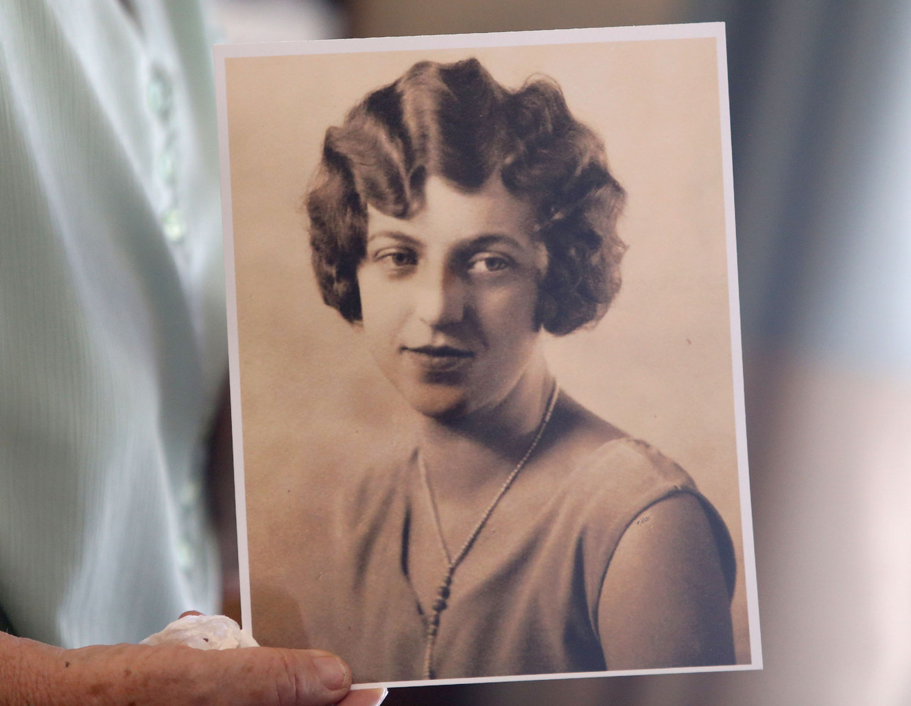 A photo of Dorothy Marlowe taken when she was about 28 years old is seen in Logan on Tuesday, May 23, 2017. Marlowe is now 110. (Photo: Submitted, Deseret News)