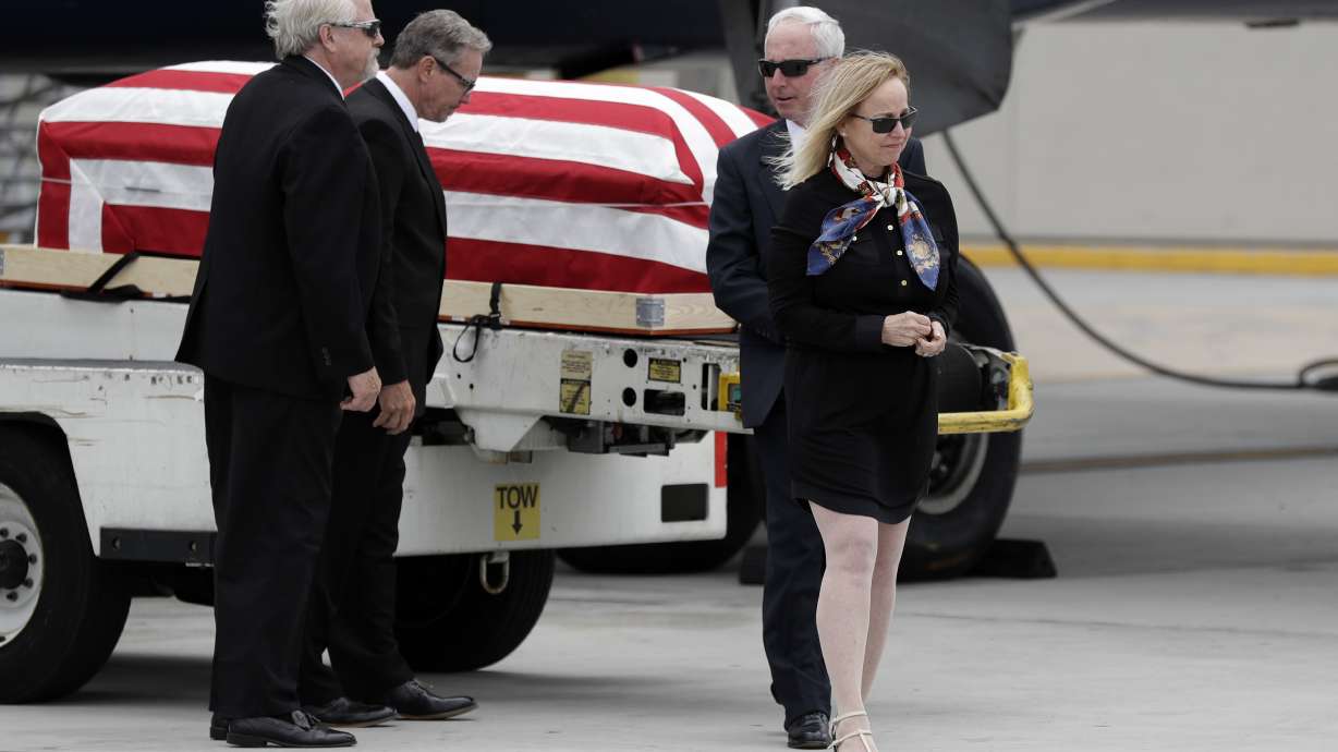 Pilot's remains back on US soil from Vietnam after 52 years
