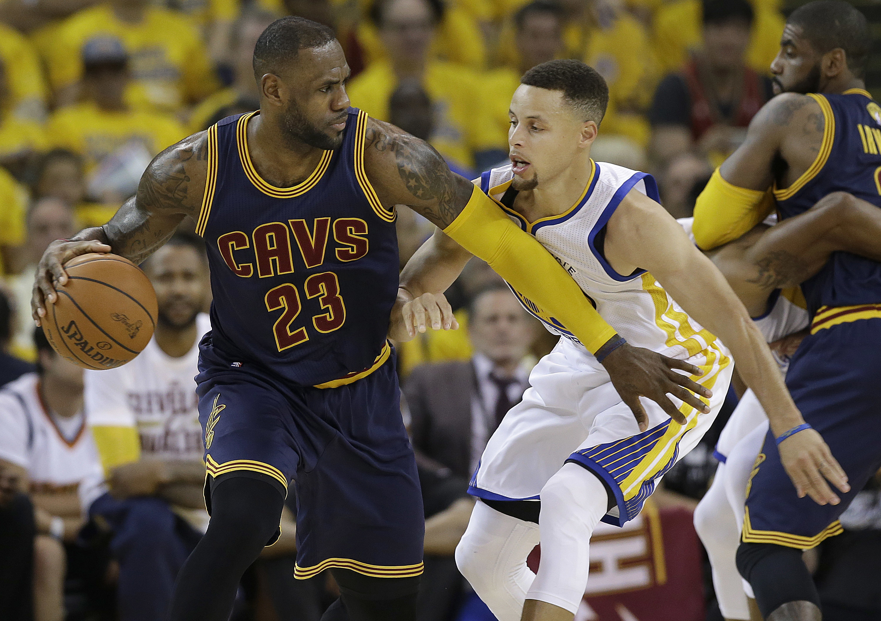 Monster mash: LeBron James undaunted by beastly Warriors