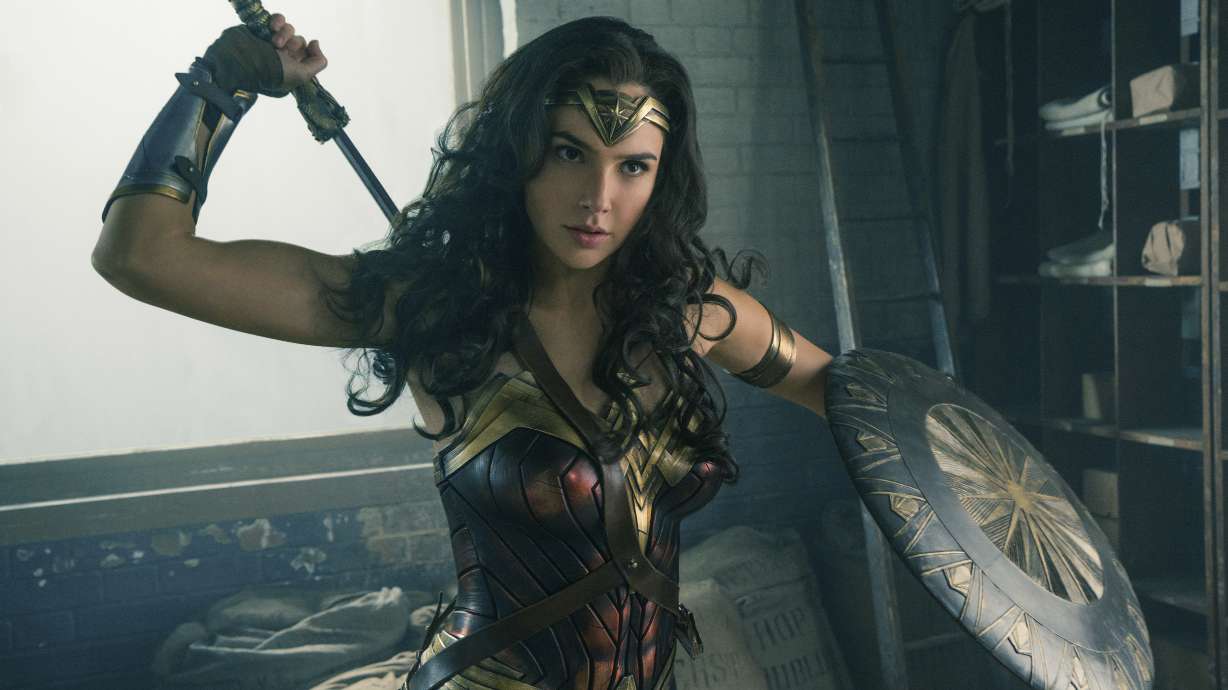 Actress Gal Gadot discovers Wonder Woman's power in costume