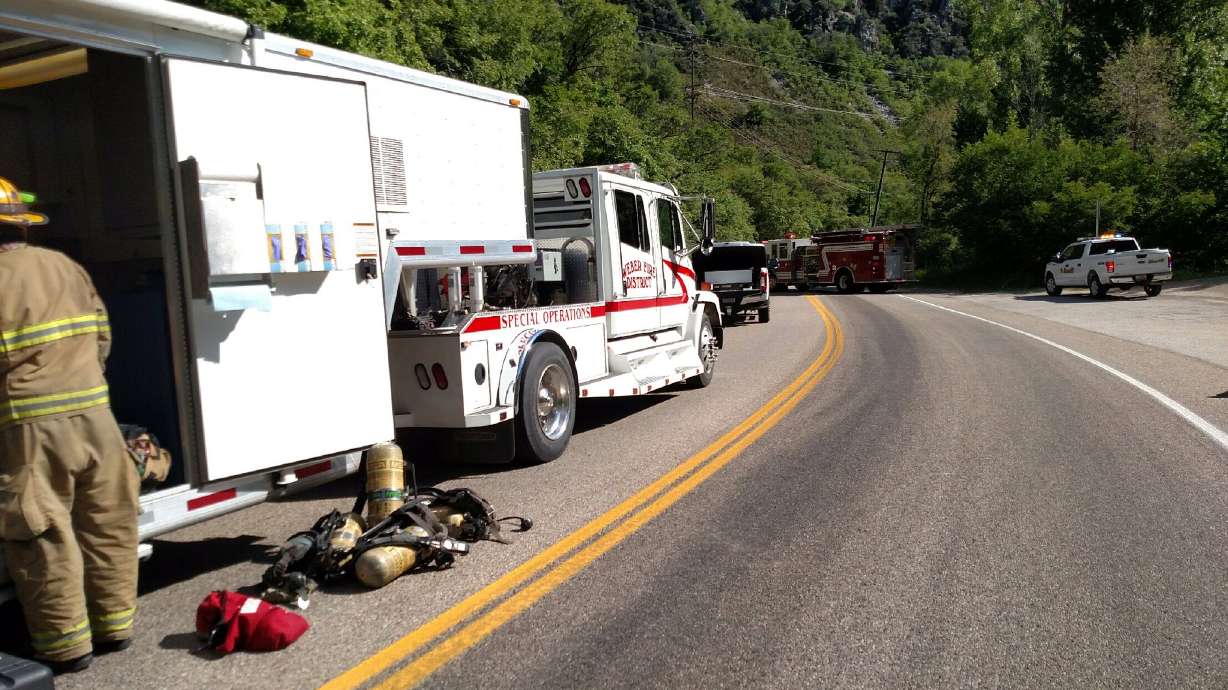 Ogden Canyon reopens after hazmat spill