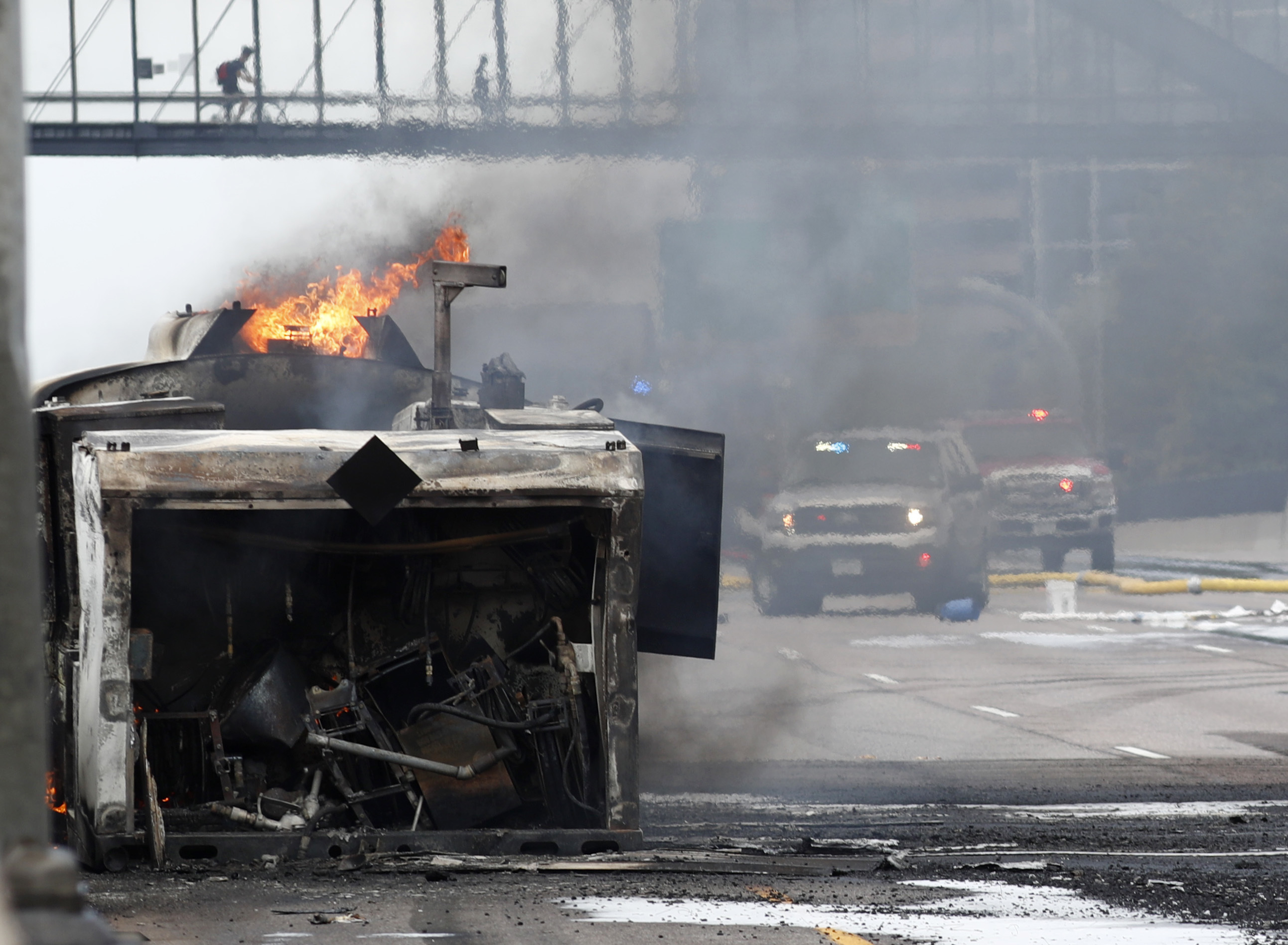 Interstate 25 near Denver reopens after tanker fire