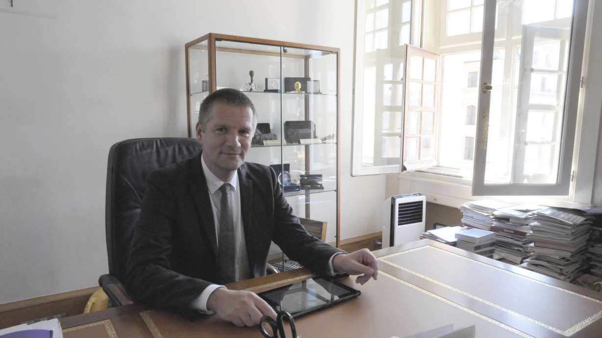 AP Interview: France warns of risk of war in cyberspace