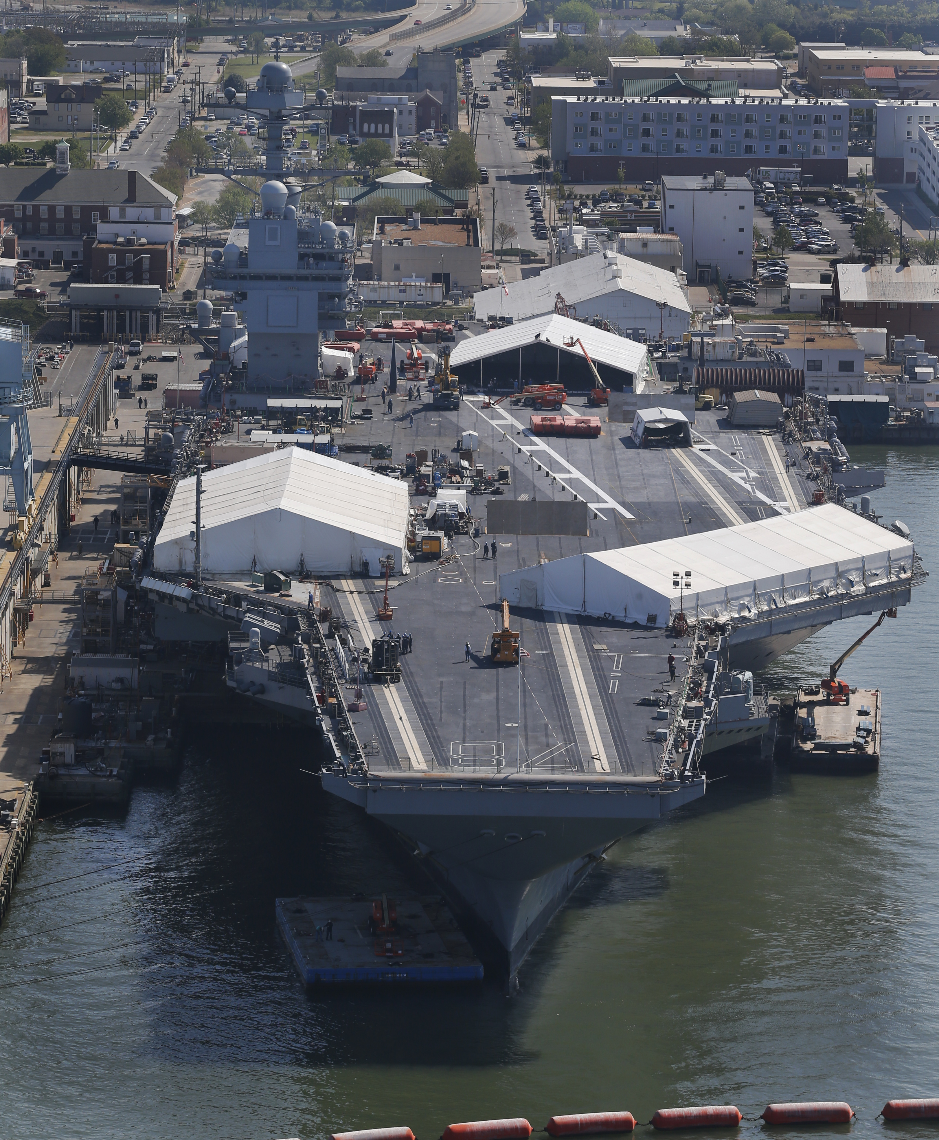 Navy gets its Ford: $12.9 billion aircraft carrier delivered