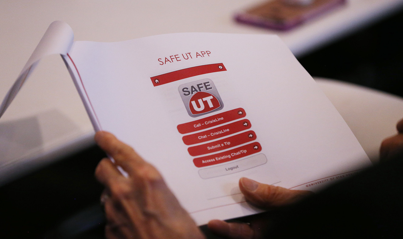 Sen. Orrin Hatch, R-Utah, tours the CrisisLine call center at the University Neuropsychiatric Institute in Salt Lake City on Thursday, June 1, 2017. Hatch was there to learn about research on adolescent mental health. (Photo: Jeffrey D. Allred, Deseret News)