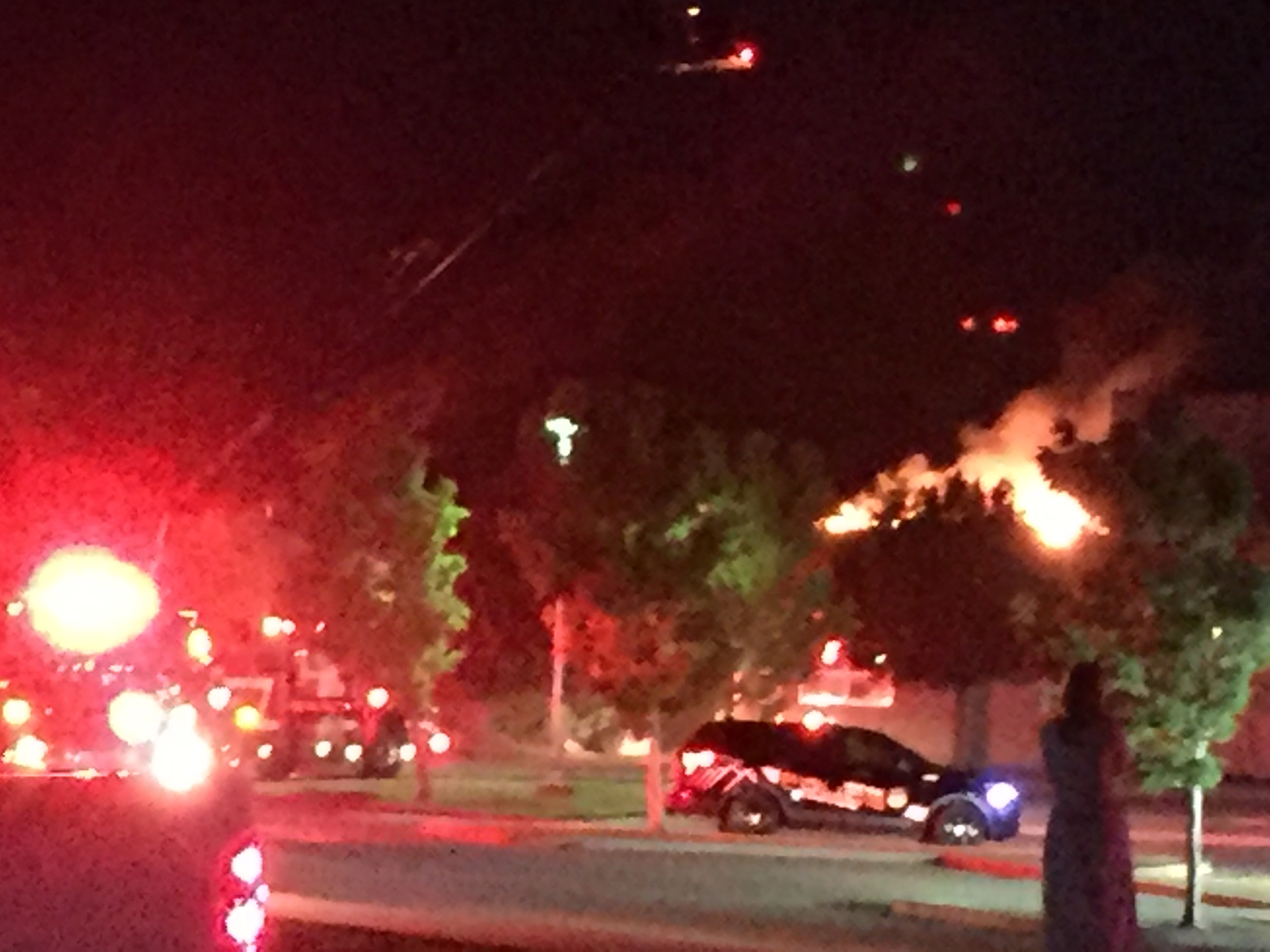 User submitted: Photos show elementary school fire, Sandy water main break