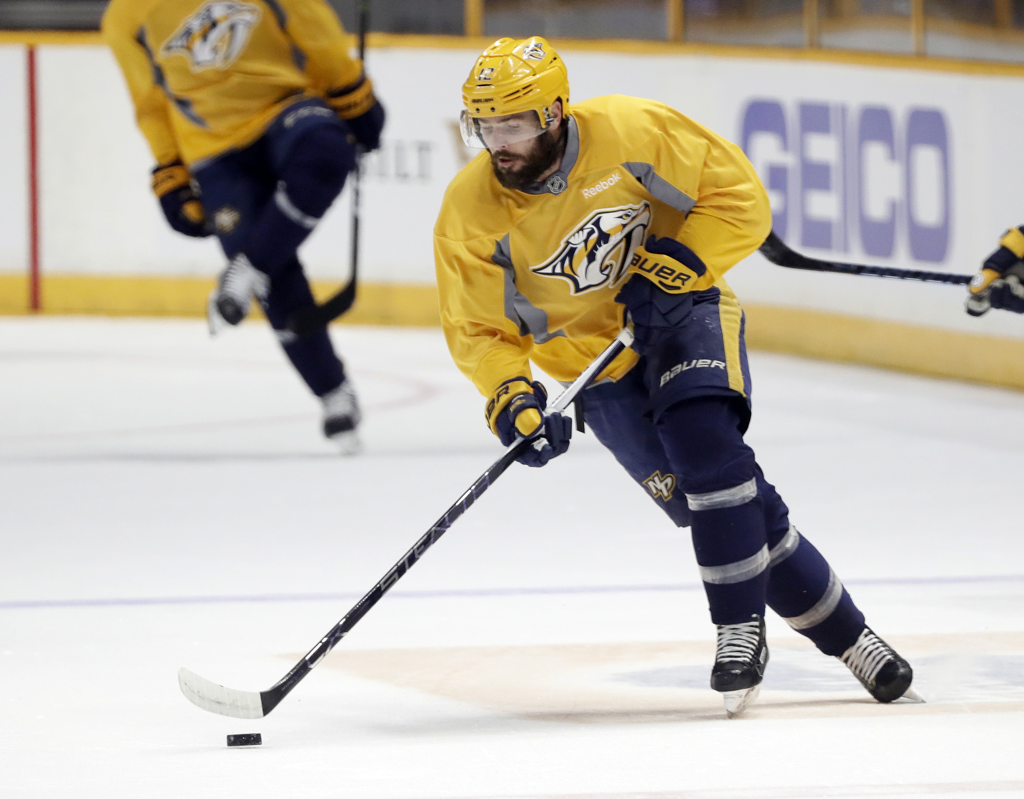 Underwood puts off birthday present for Preds' Fisher