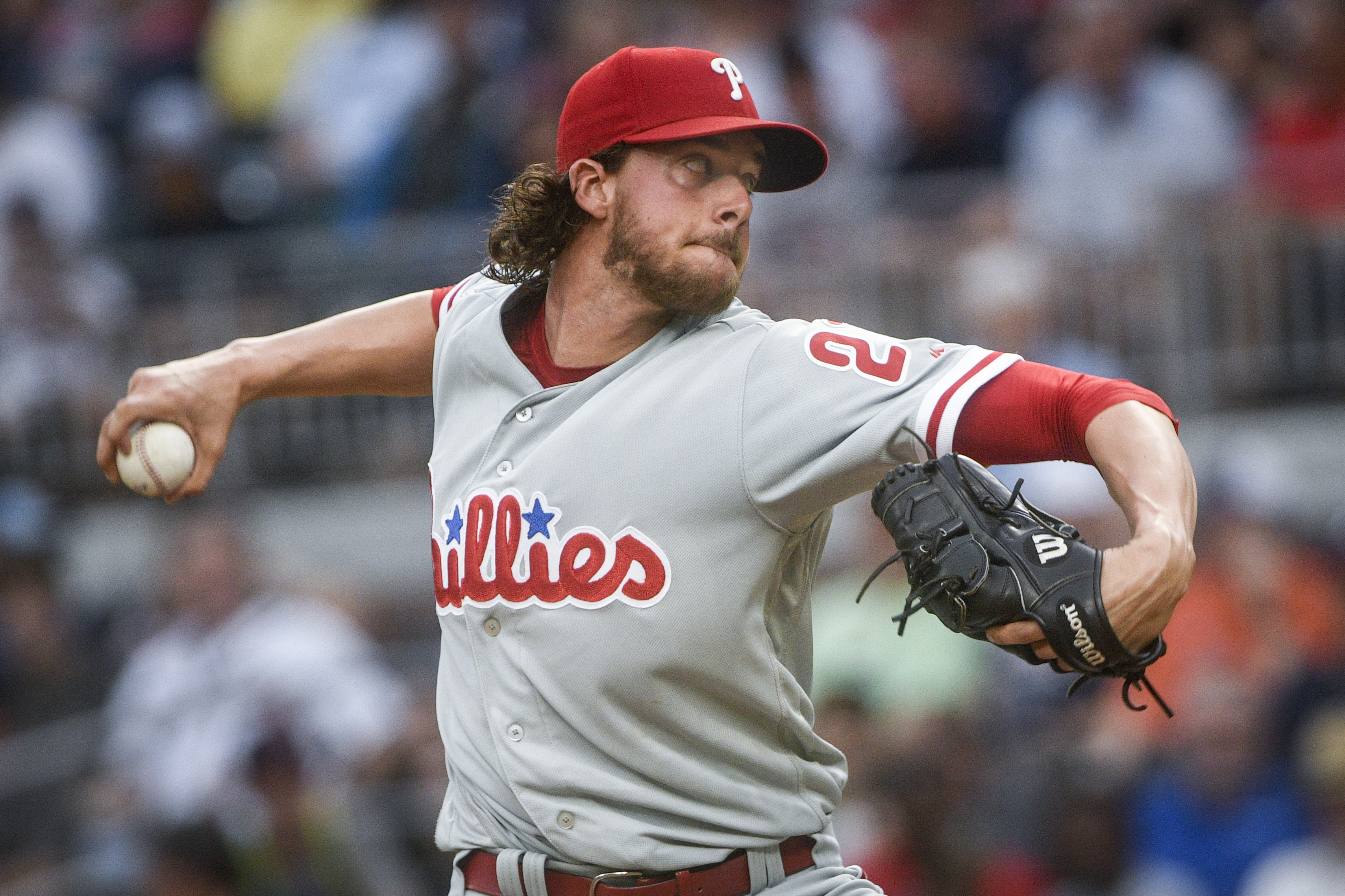 Nola shines as Phillies stay hot, beat Braves 3-1