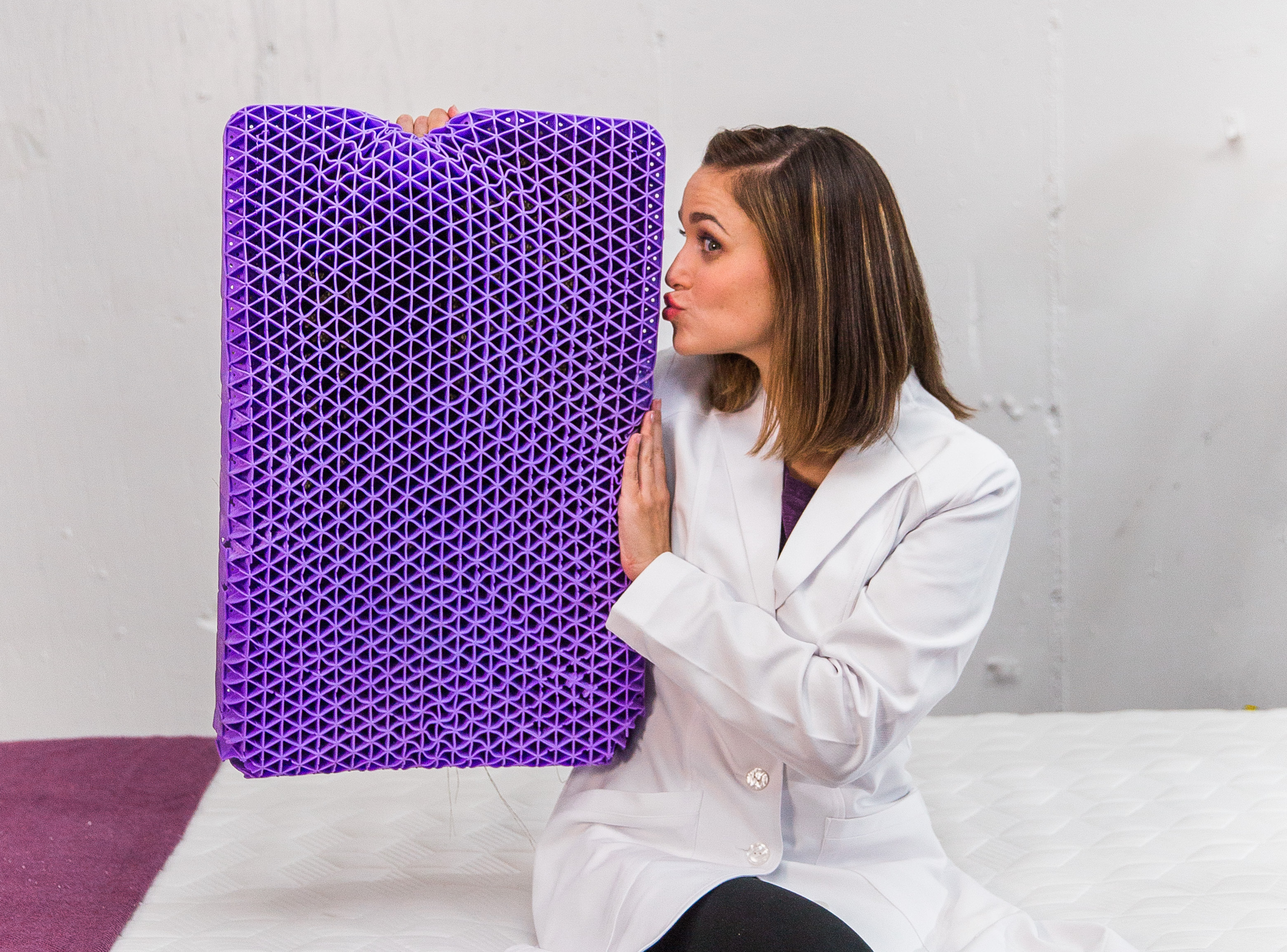 The Purple Pillow. Courtesy of Purple