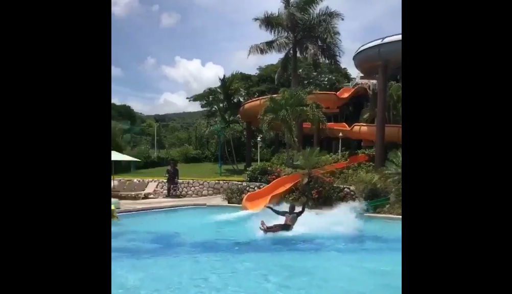 Have You Seen This? Man pulls off best waterslide trick of all time