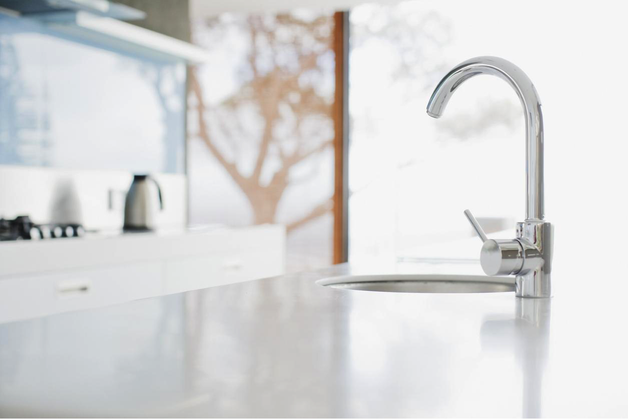 A new faucet can make the entire kitchen sparkle