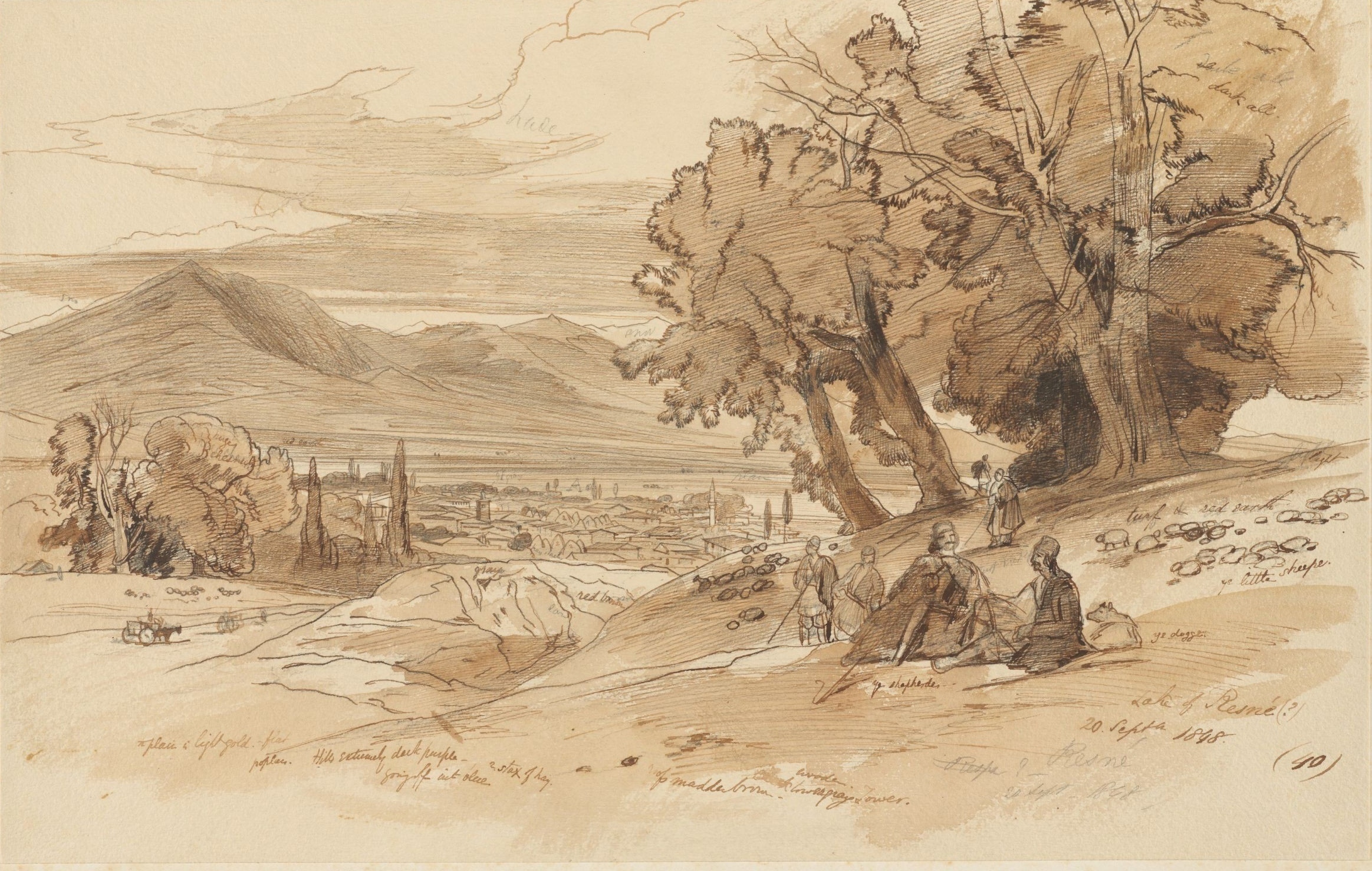Albania promotes Via Egnatia with Edward Lear's sketches