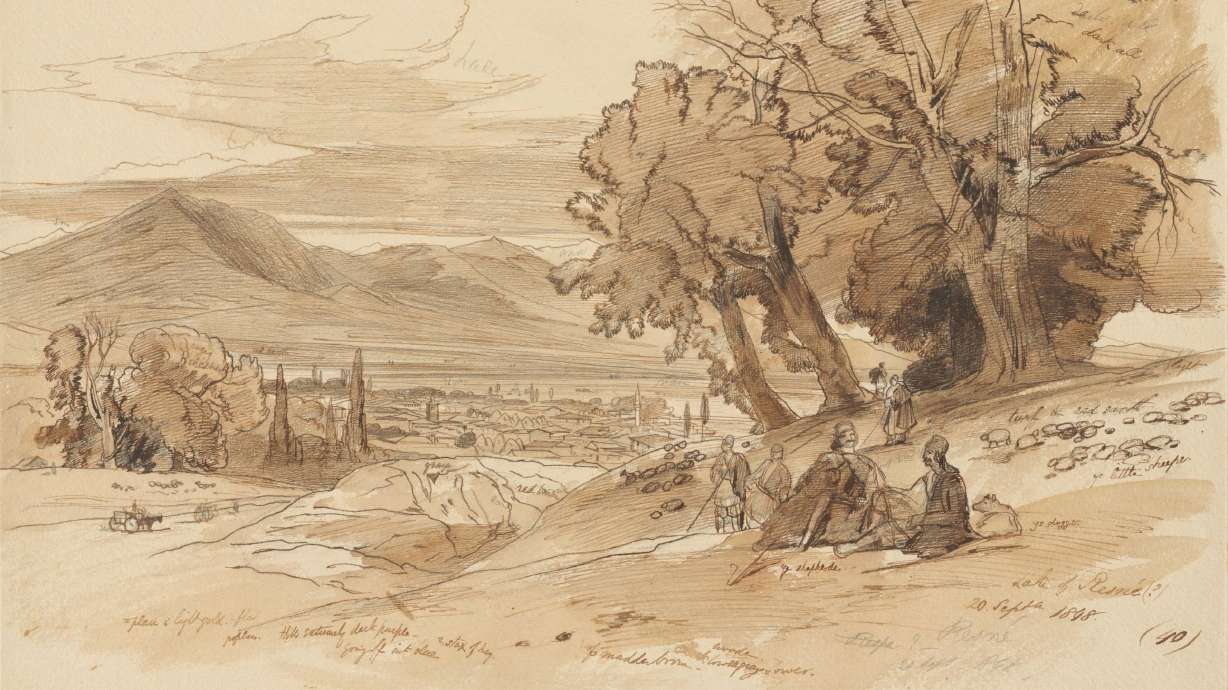 Albania promotes Via Egnatia with Edward Lear's sketches