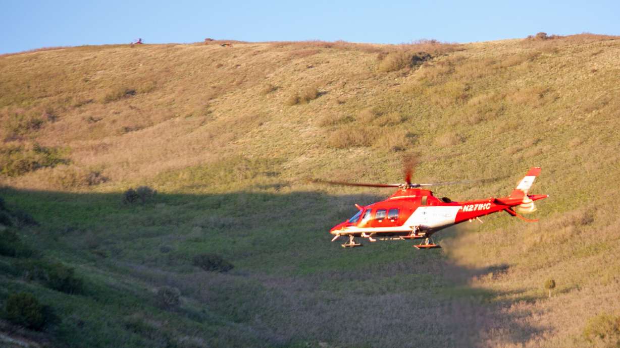 Paraglider critically injured after crash near Living Room hiking trail