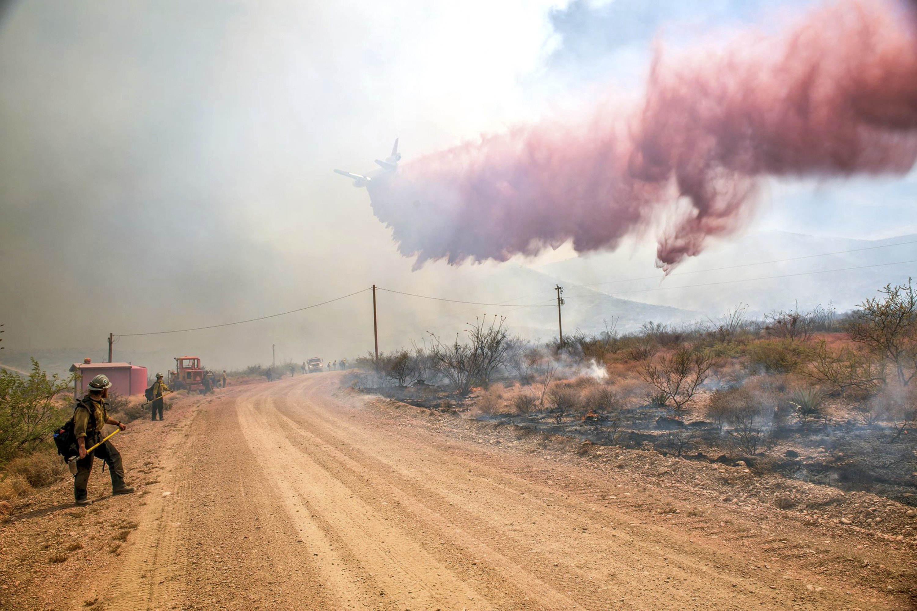 Smoke from mountain fire will flow into parts of Flagstaff