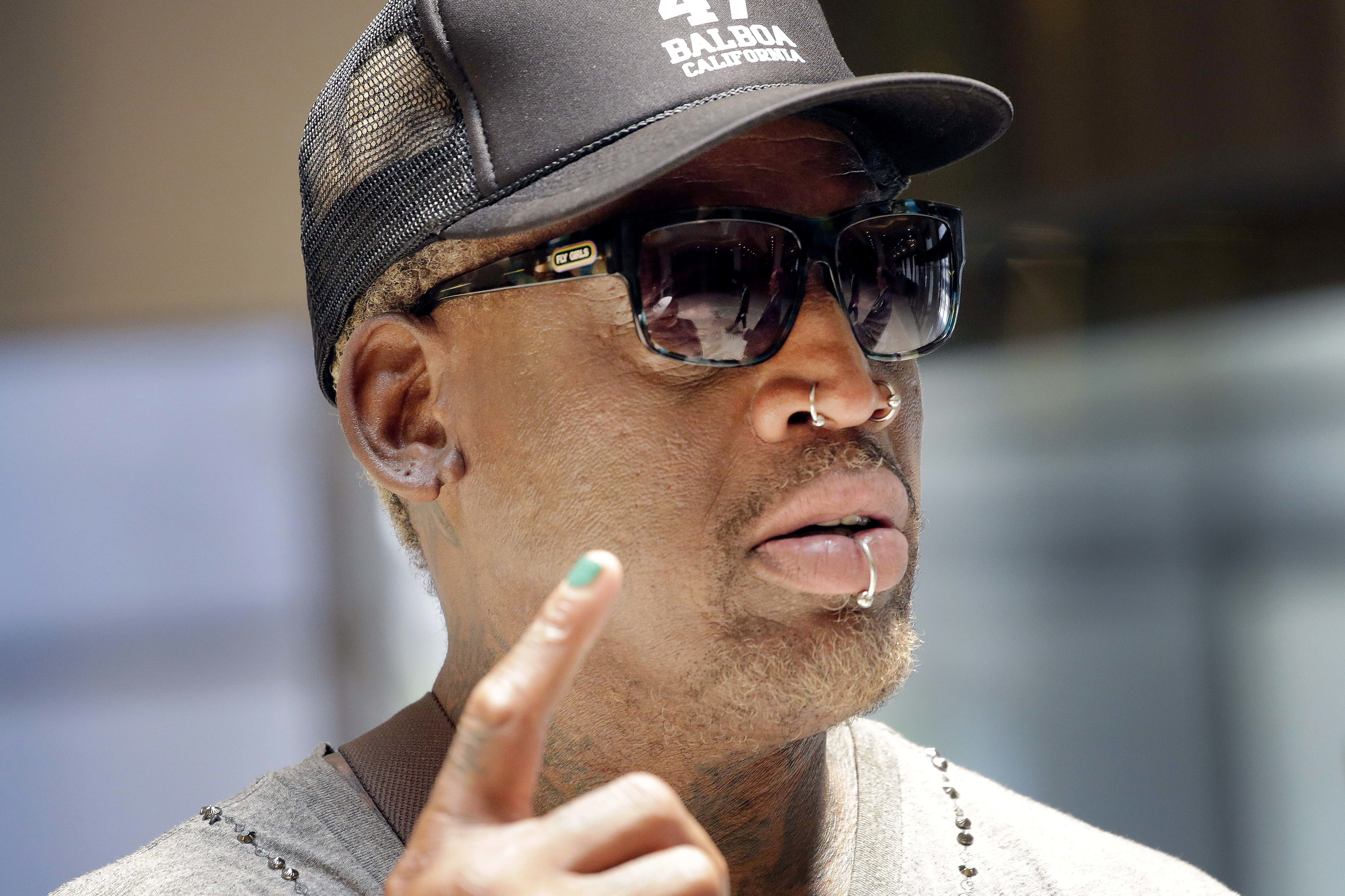 Rodman's N. Korea trip off to uncharacteristic low-key start