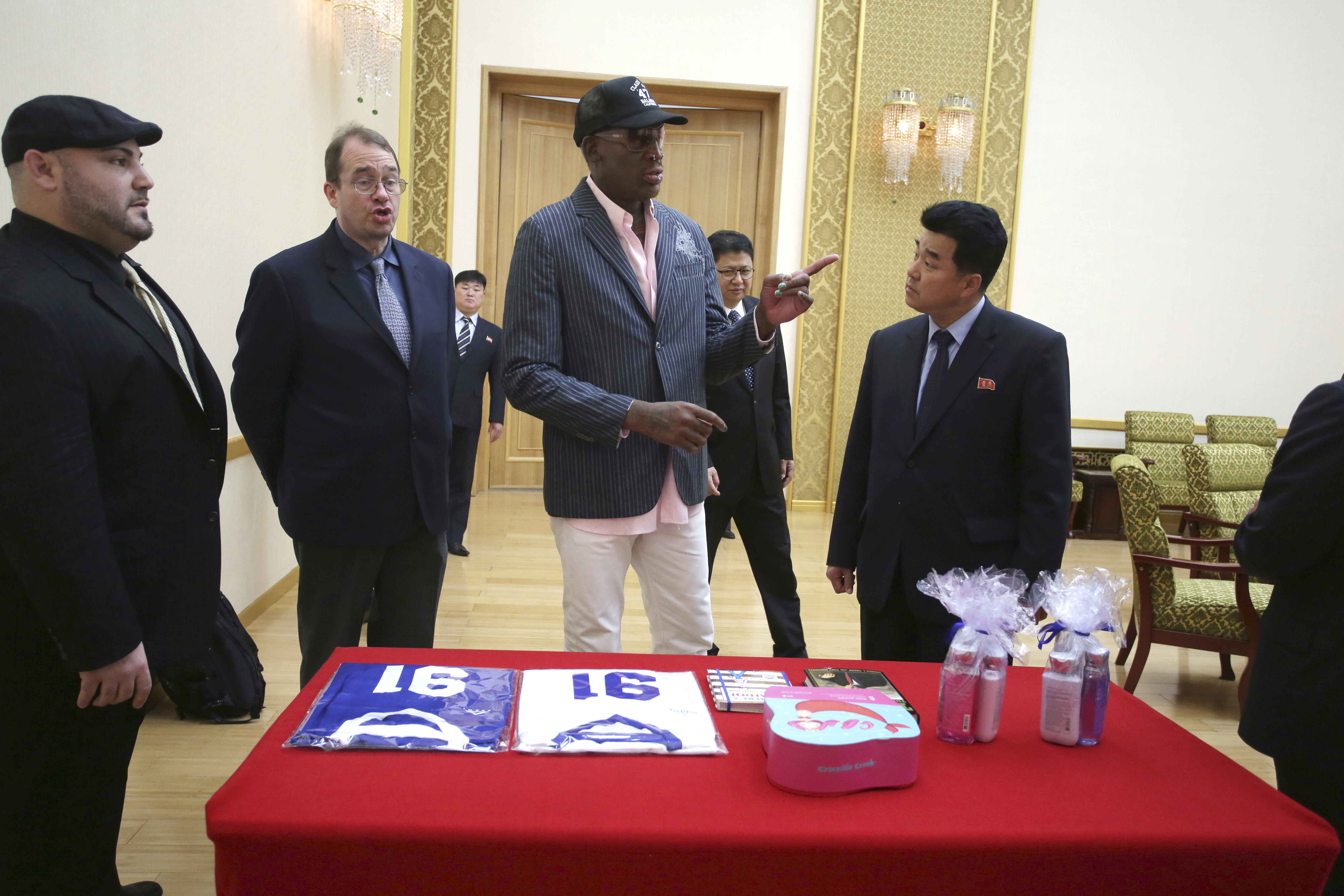 Rodman gives Kim the gift of Trump: 'The Art of the Deal'