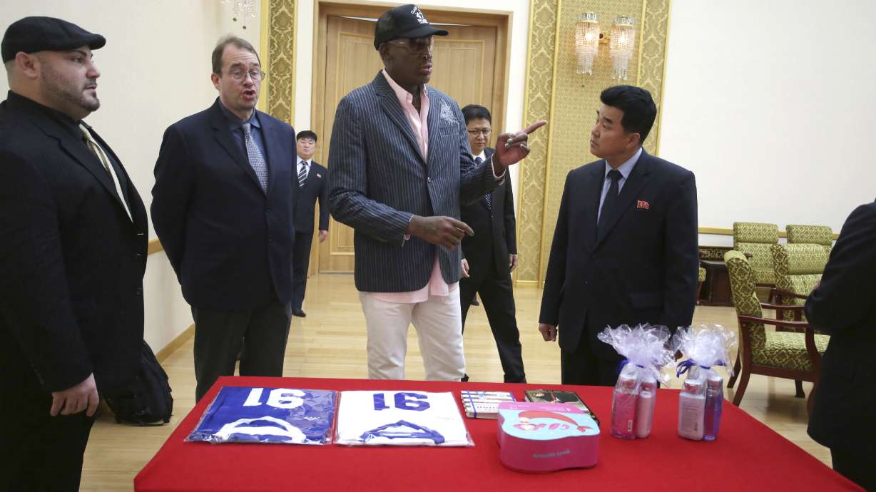 Rodman gives Kim the gift of Trump: 'The Art of the Deal'