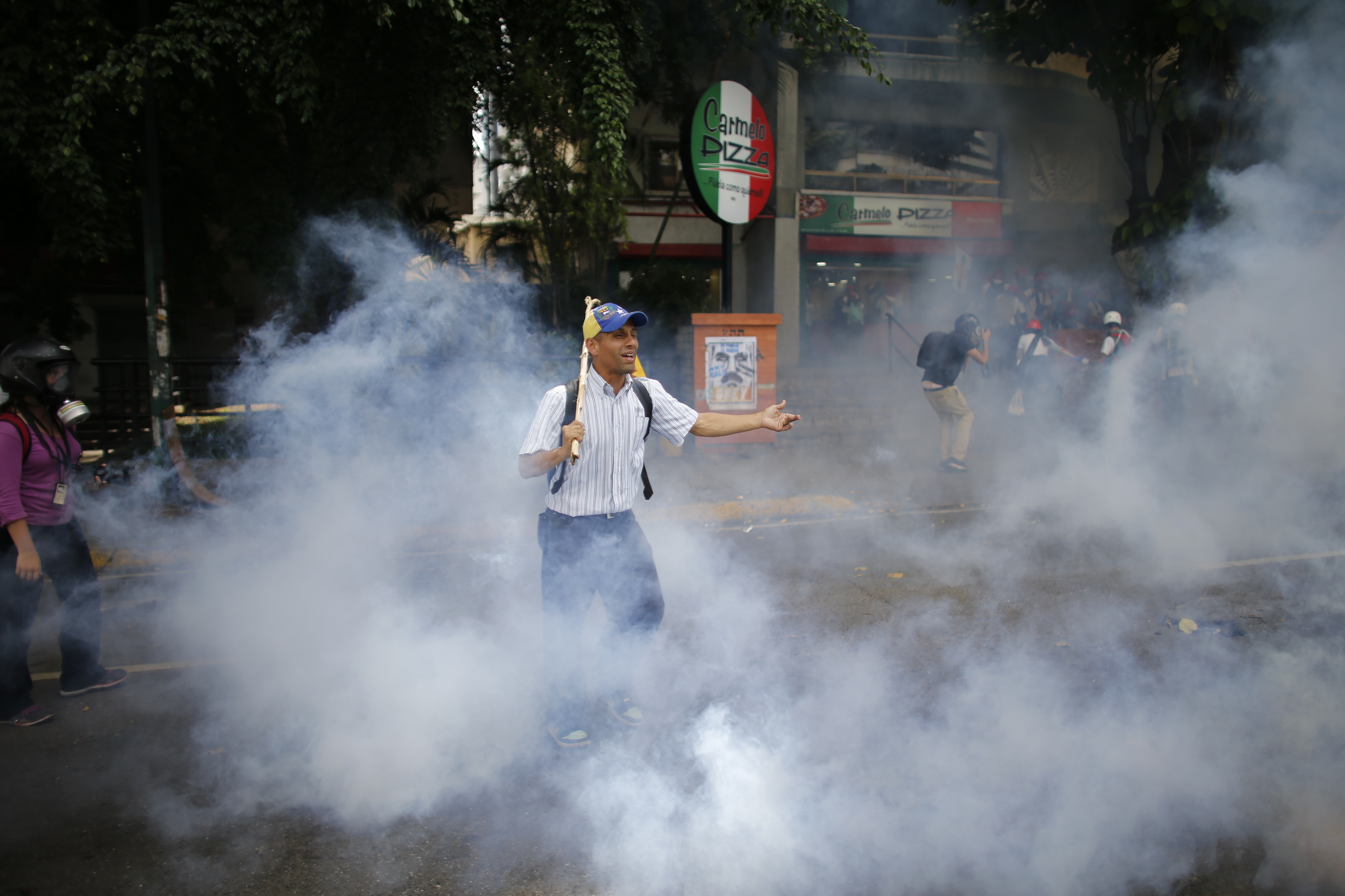 Brazilian sale of tear gas angers Venezuela opposition