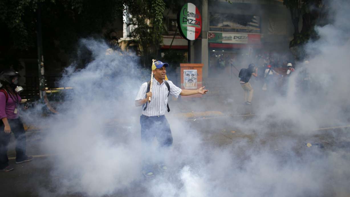 Brazilian sale of tear gas angers Venezuela opposition