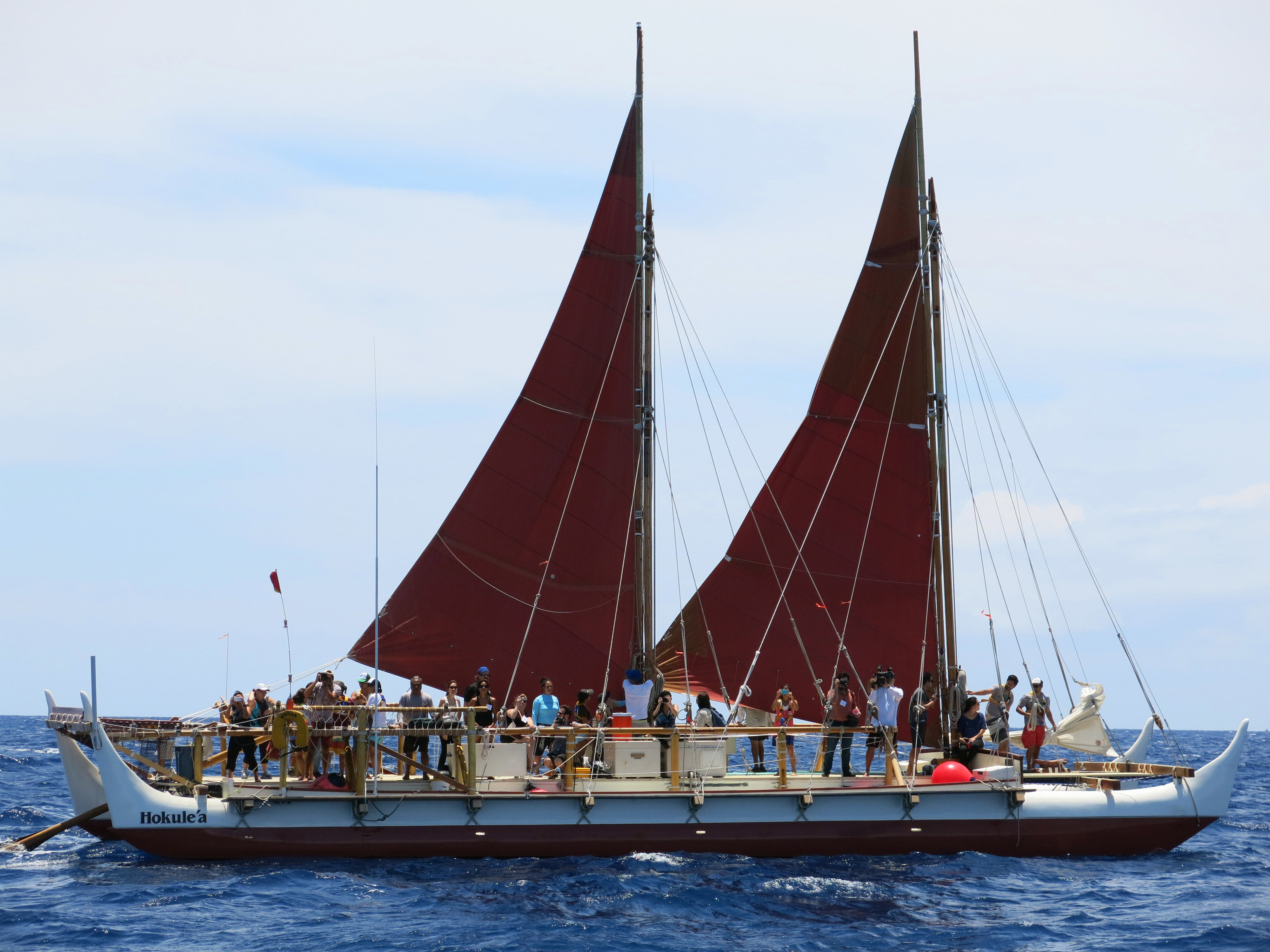 Canoe returns to Hawaii after epic round-the-world voyage