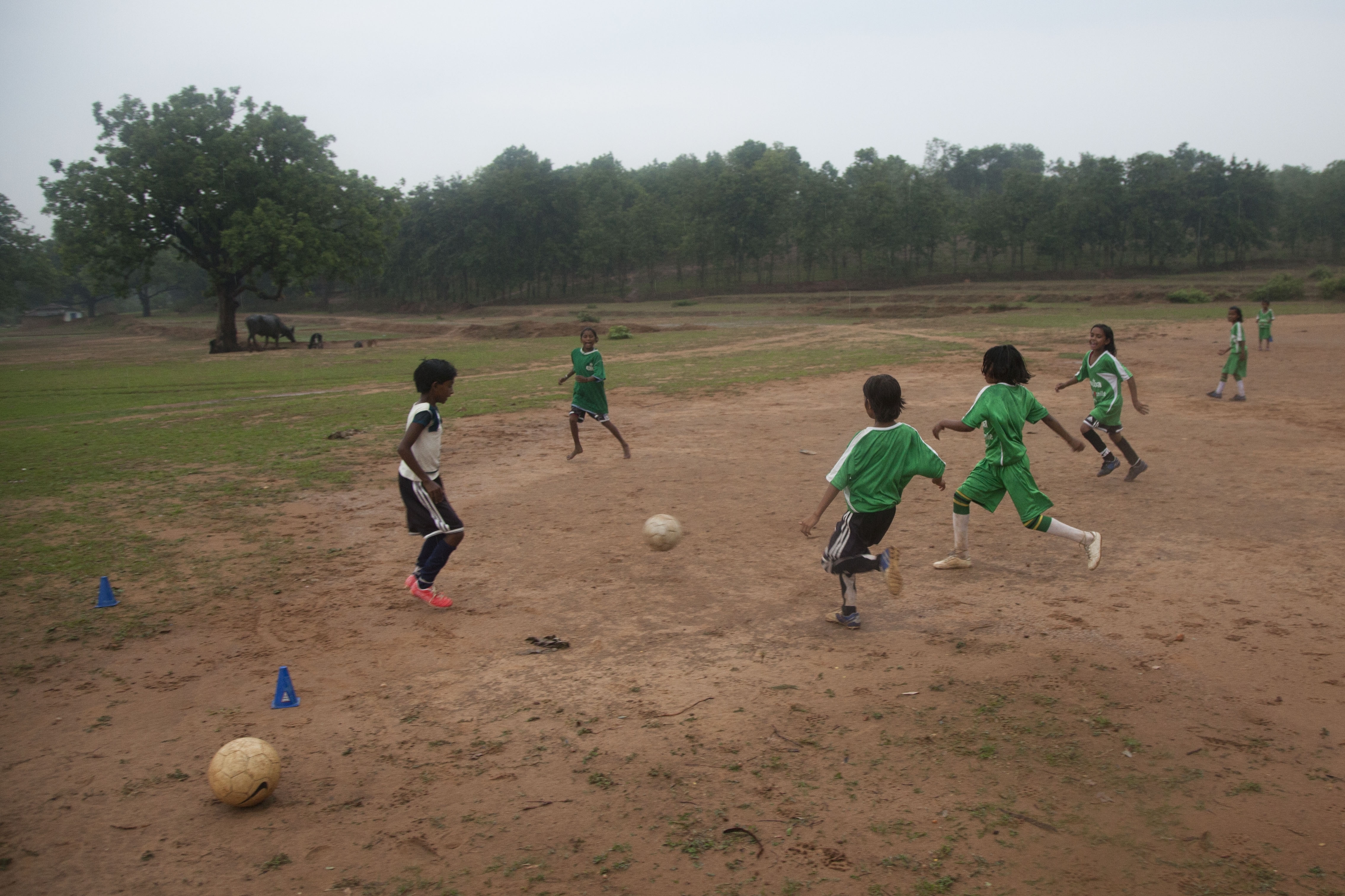 Rural Indian girls get discrimination-fighting tool: soccer