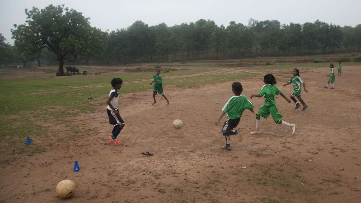 Rural Indian girls get discrimination-fighting tool: soccer