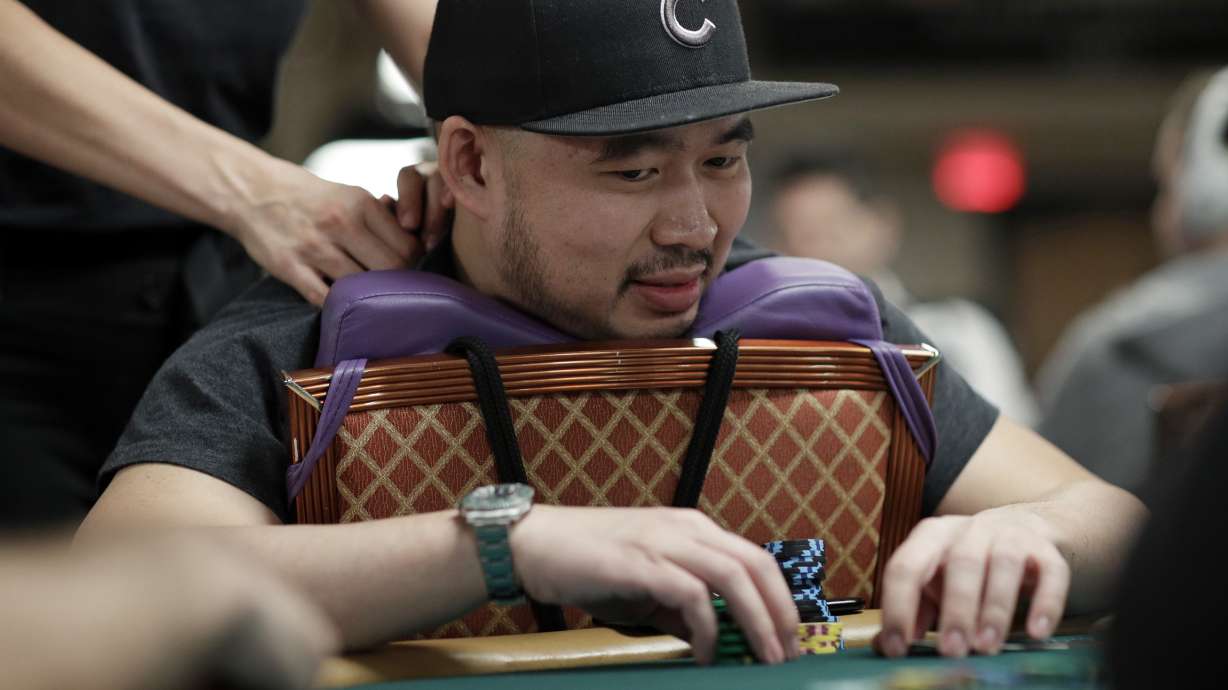 At World Series of Poker, massage brings relief _ and luck