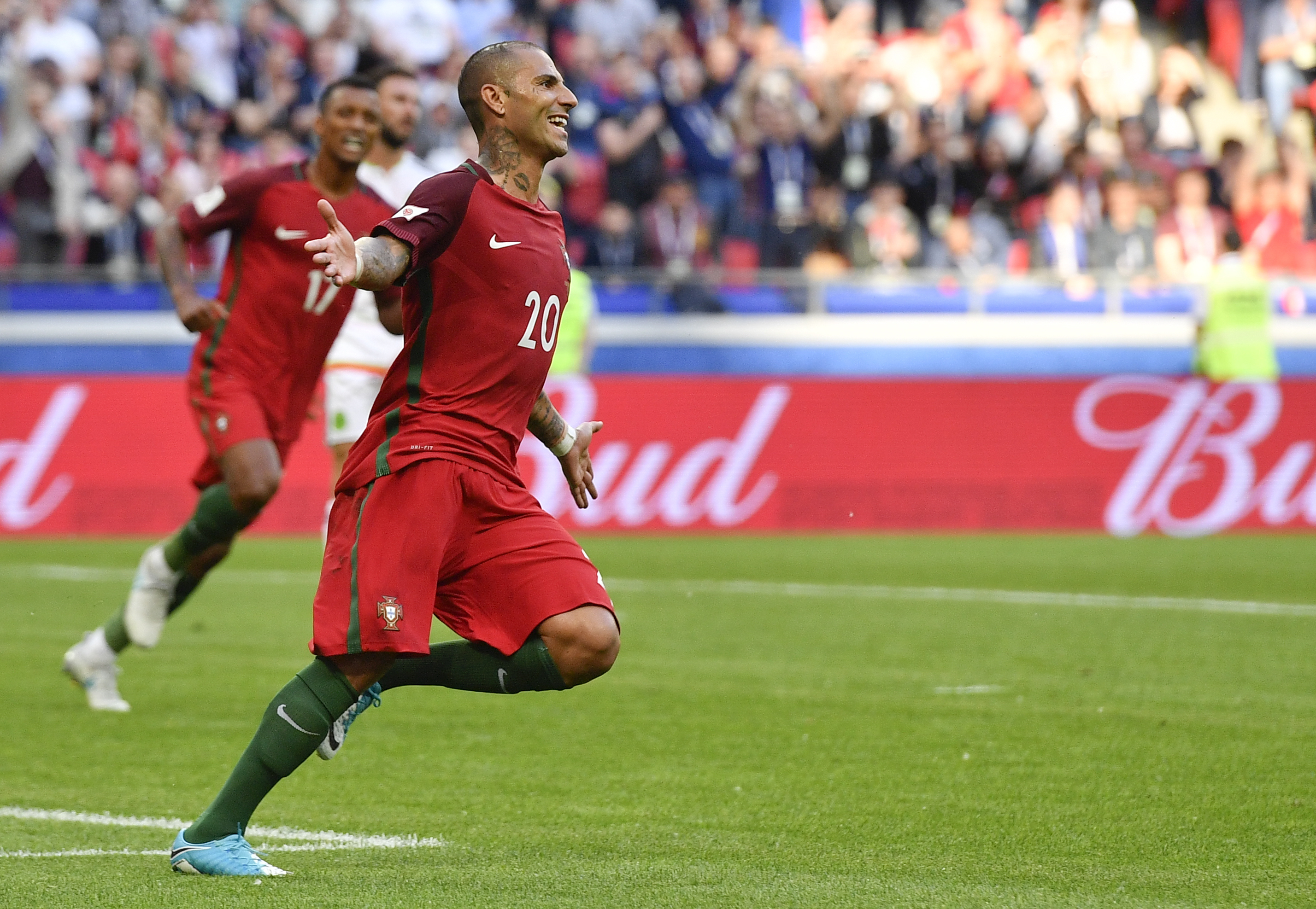 Portugal and Mexico draw 2-2 in Confederations Cup