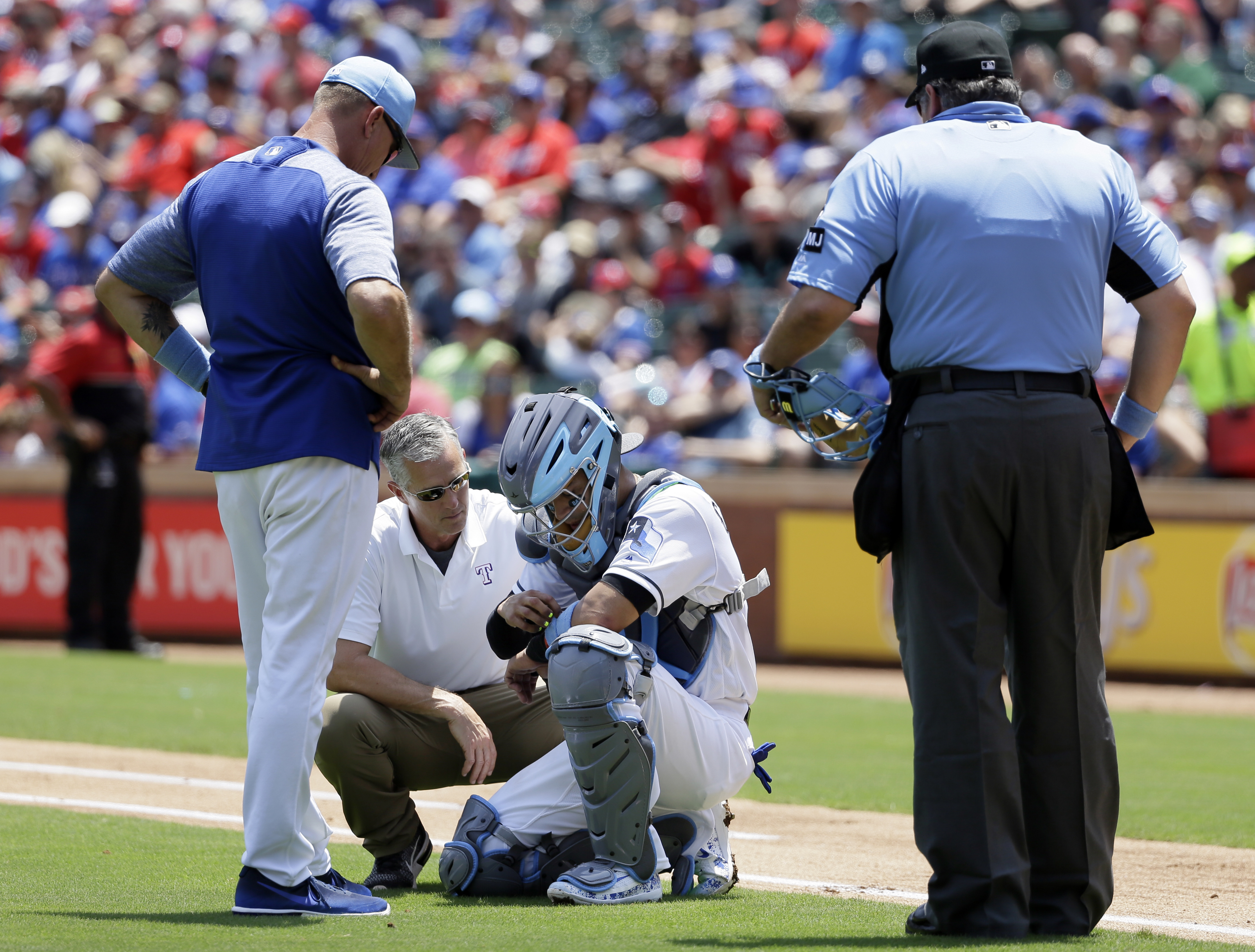 Seager drives in 3 as Mariners beat Rangers 7-3