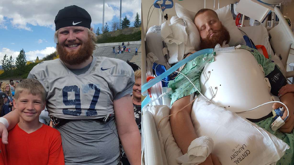 Once given a 15% chance to live, former USU athlete works to re-enroll in school