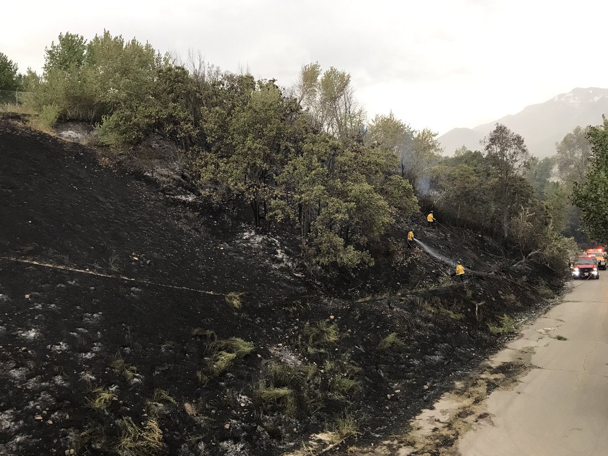 Burn scar; Orem Fire Department