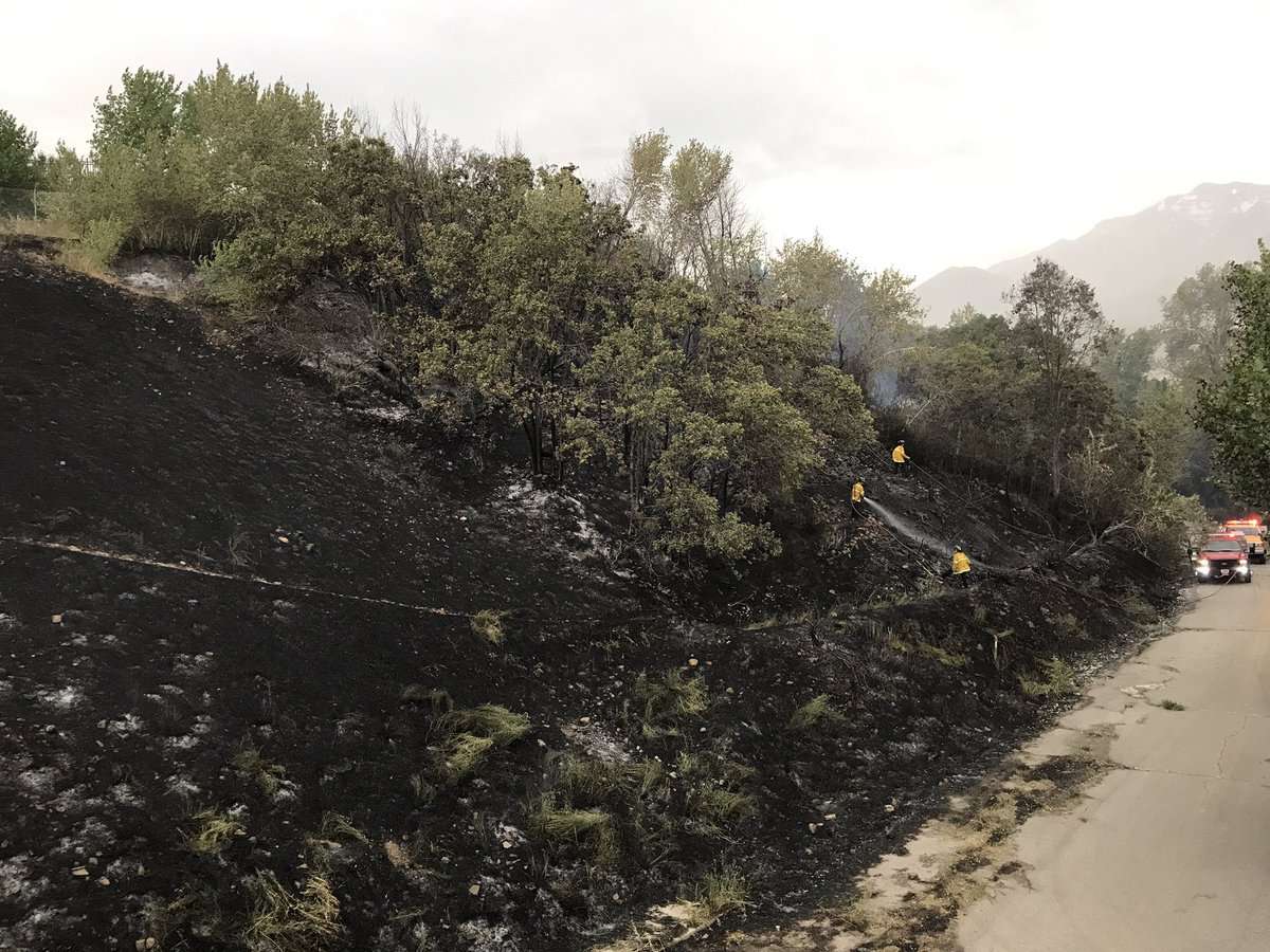 Burn scar; Orem Fire Department