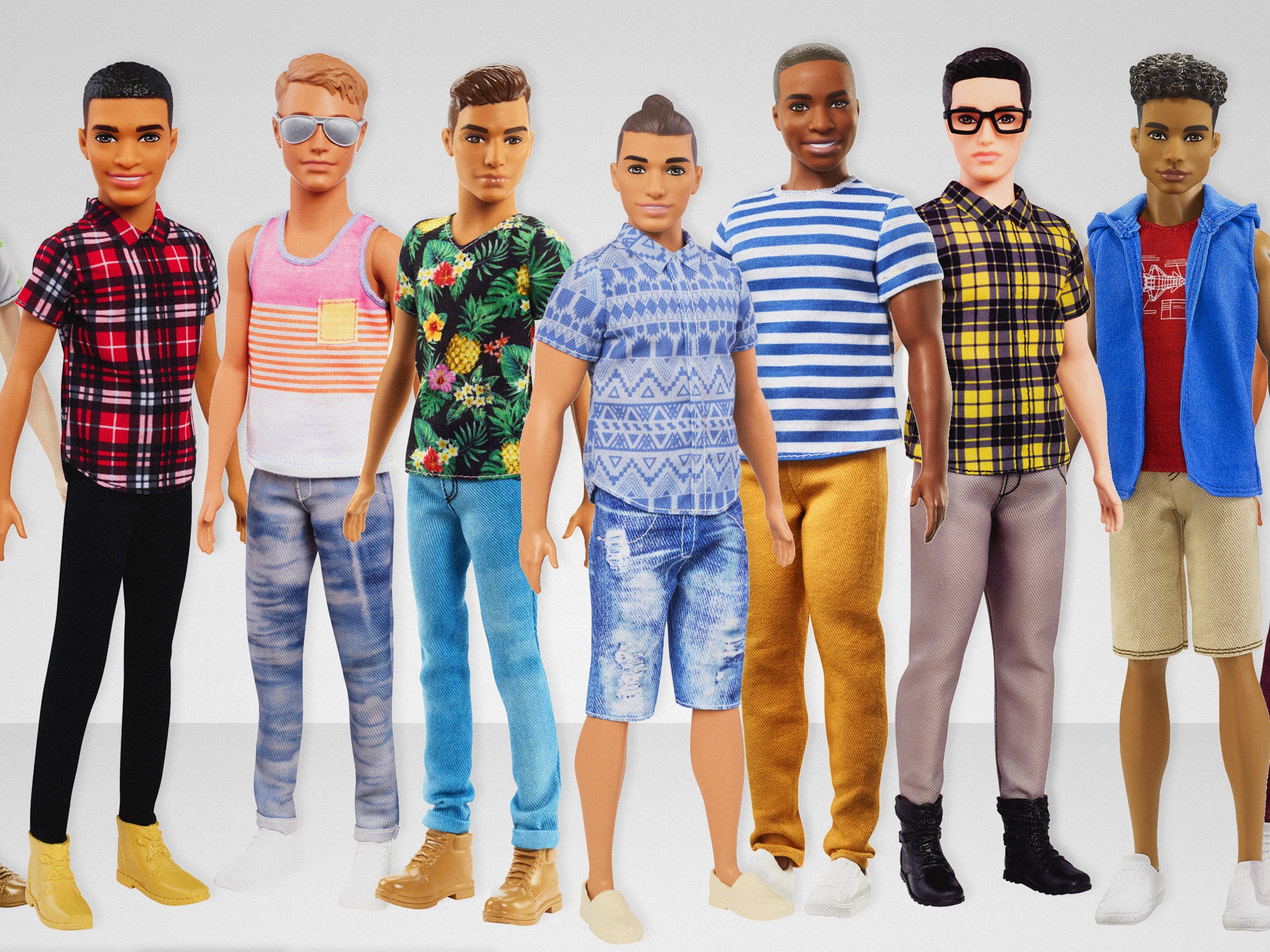 Barbie's boyfriend Ken gets diverse makeover