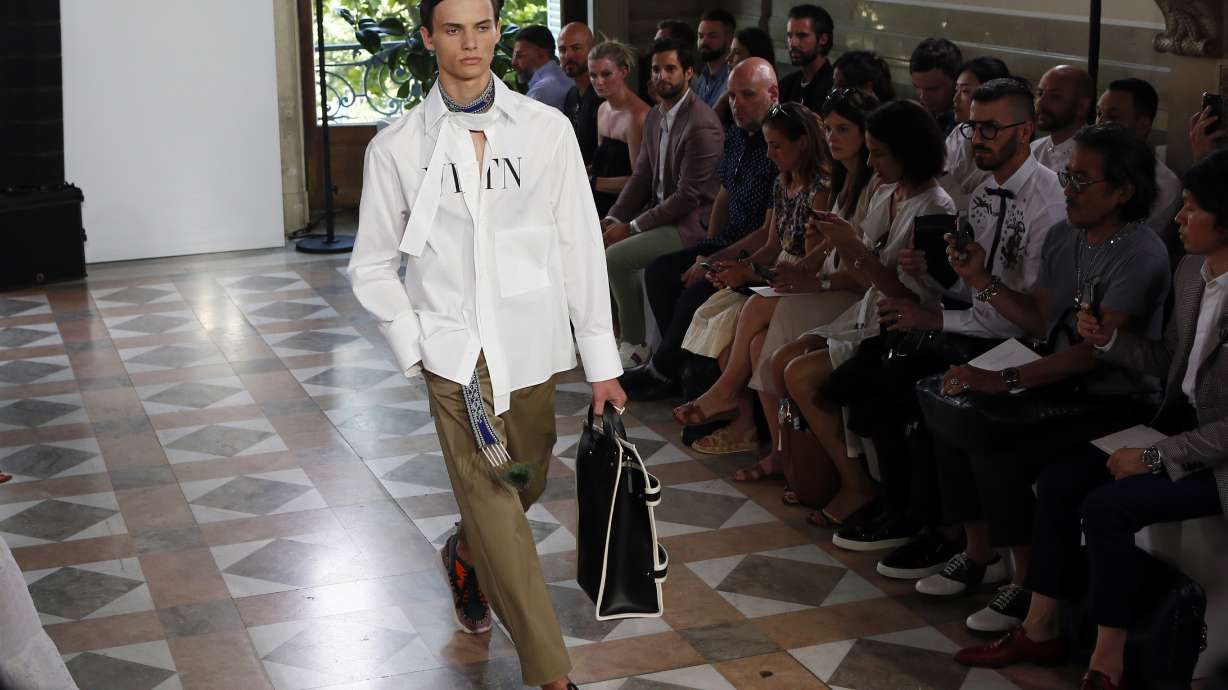 Valentino headlines first day of Paris Fashion Week menswear