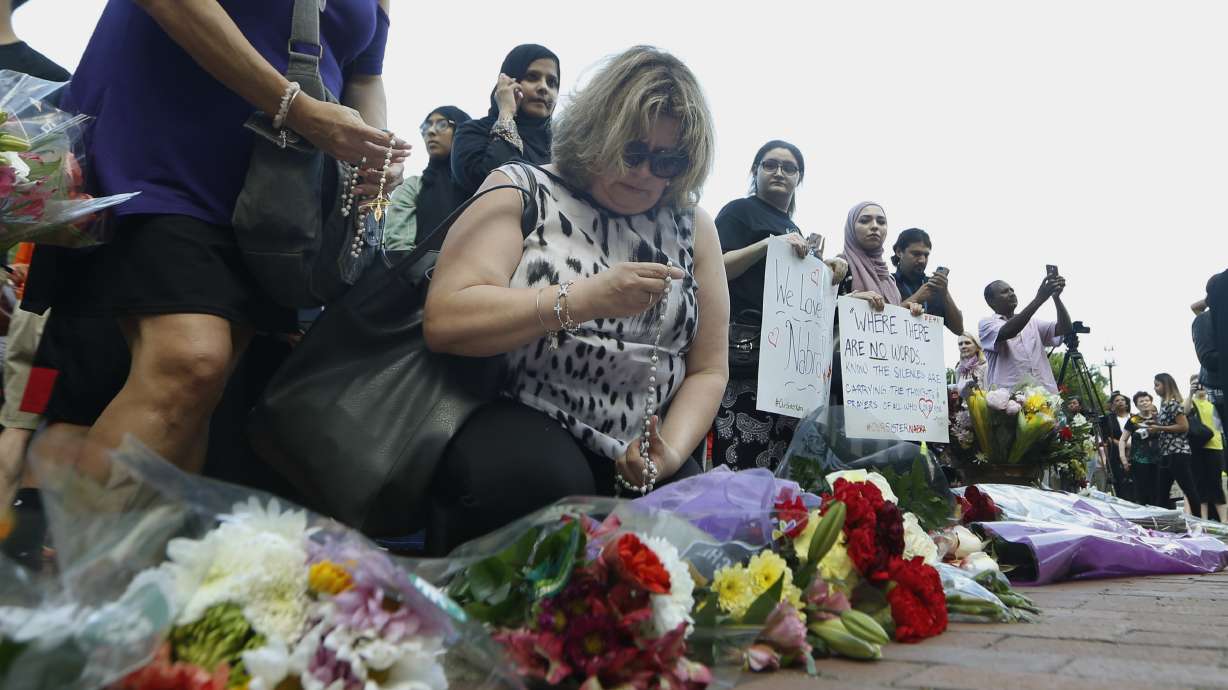 Funeral, vigil reveal depth of sorrow at Muslim girl's death