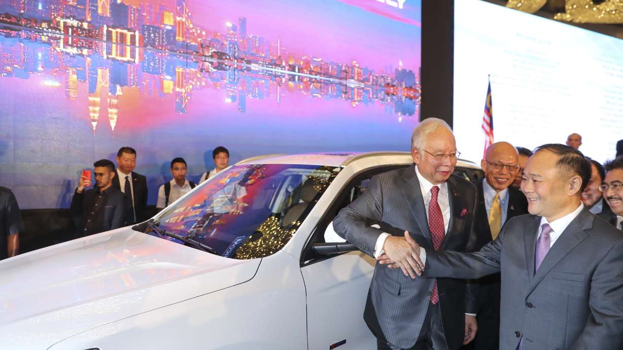 Chinese automaker buys stake in Malaysia's Proton
