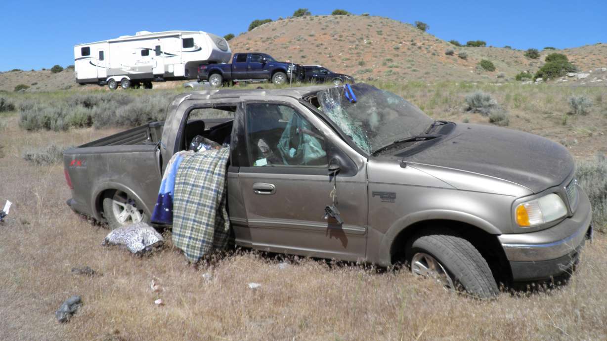 13-year-old rolls truck aunt asked him to drive, UHP says