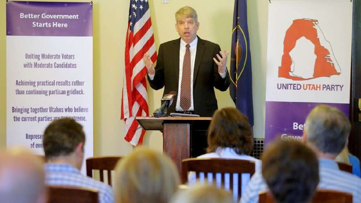 United Utah Party fielding candidates in 3 of 4 congressional races