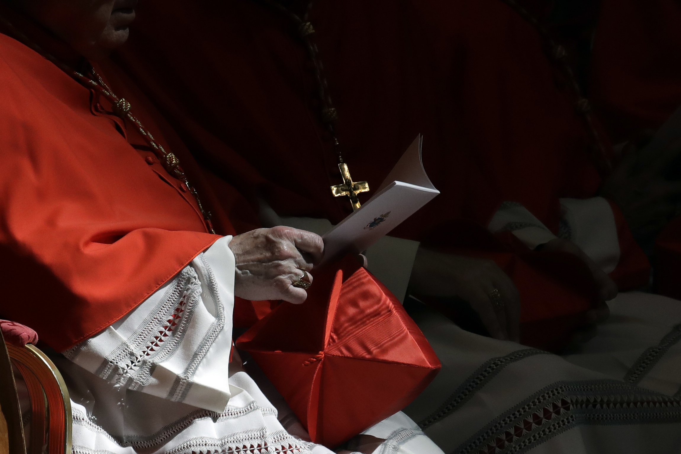 Pope gives prestigious red hats to 5 new cardinals