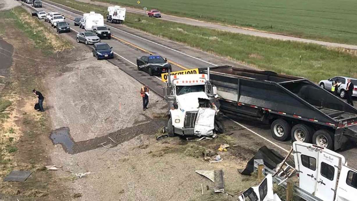 Woman, horse dead in Idaho wreck; truck driver in jail on vehicular manslaughter charge