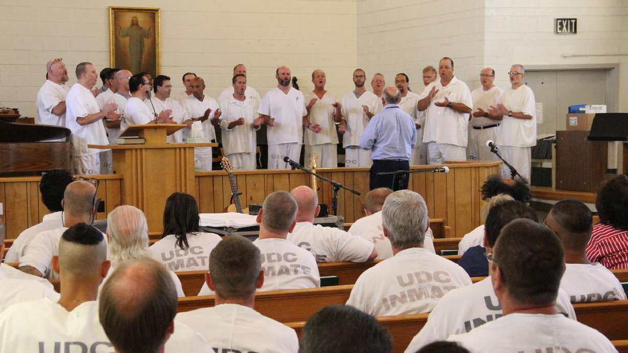 Utah State Prison inmates singing a new tune thanks to music program