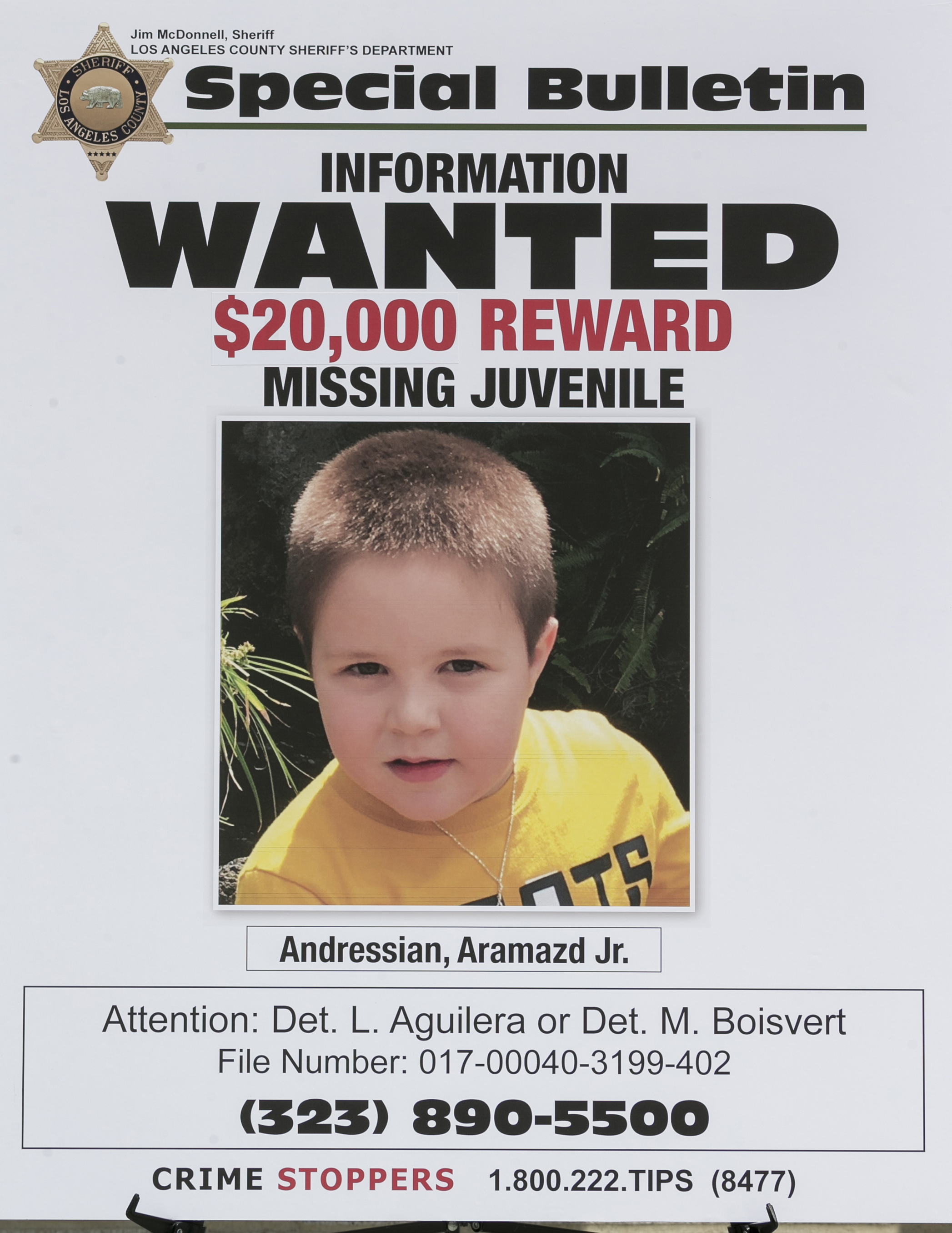 The Latest: California man pleads not guilty to killing son