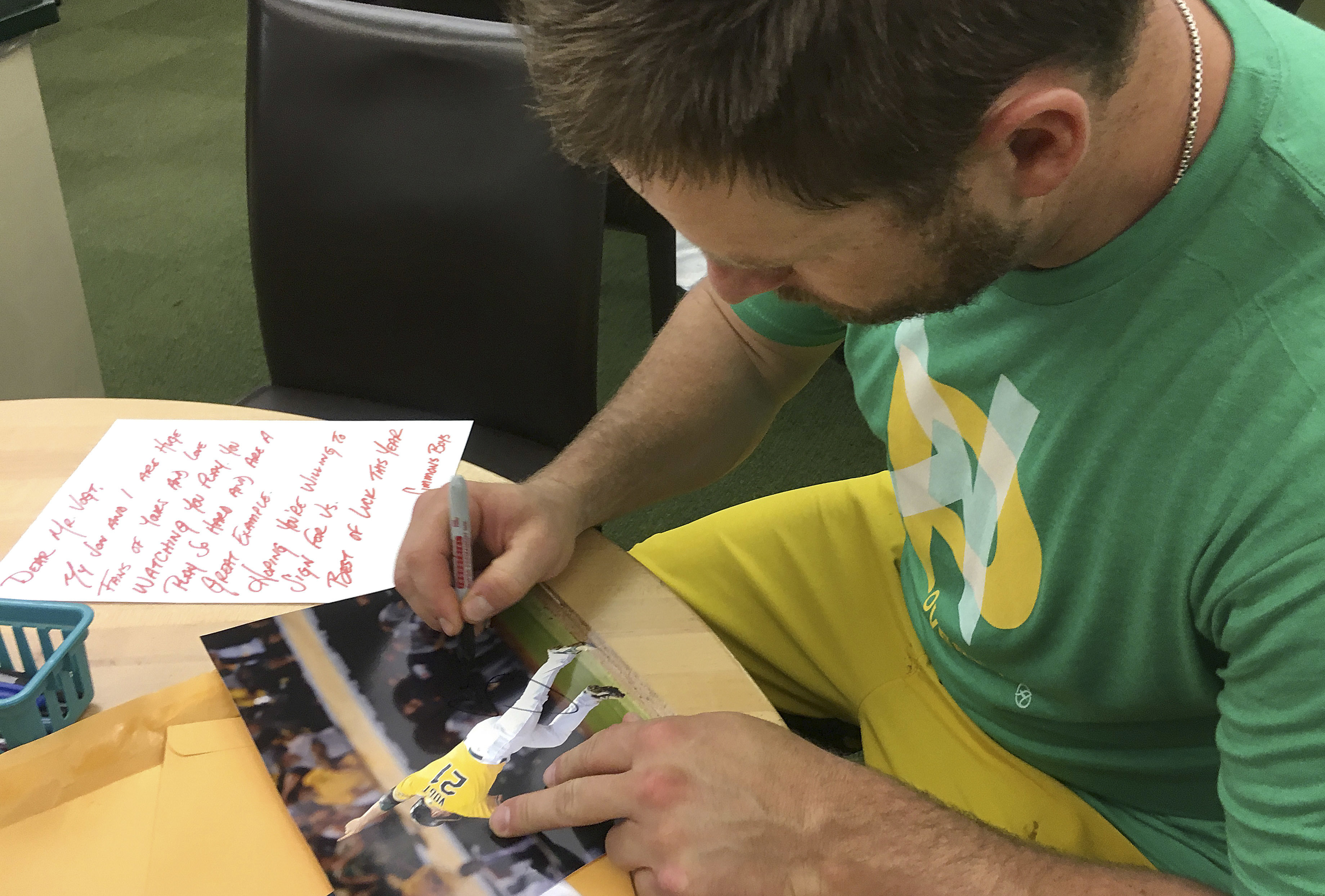 For many major leaguers, the fan mail piles up for months