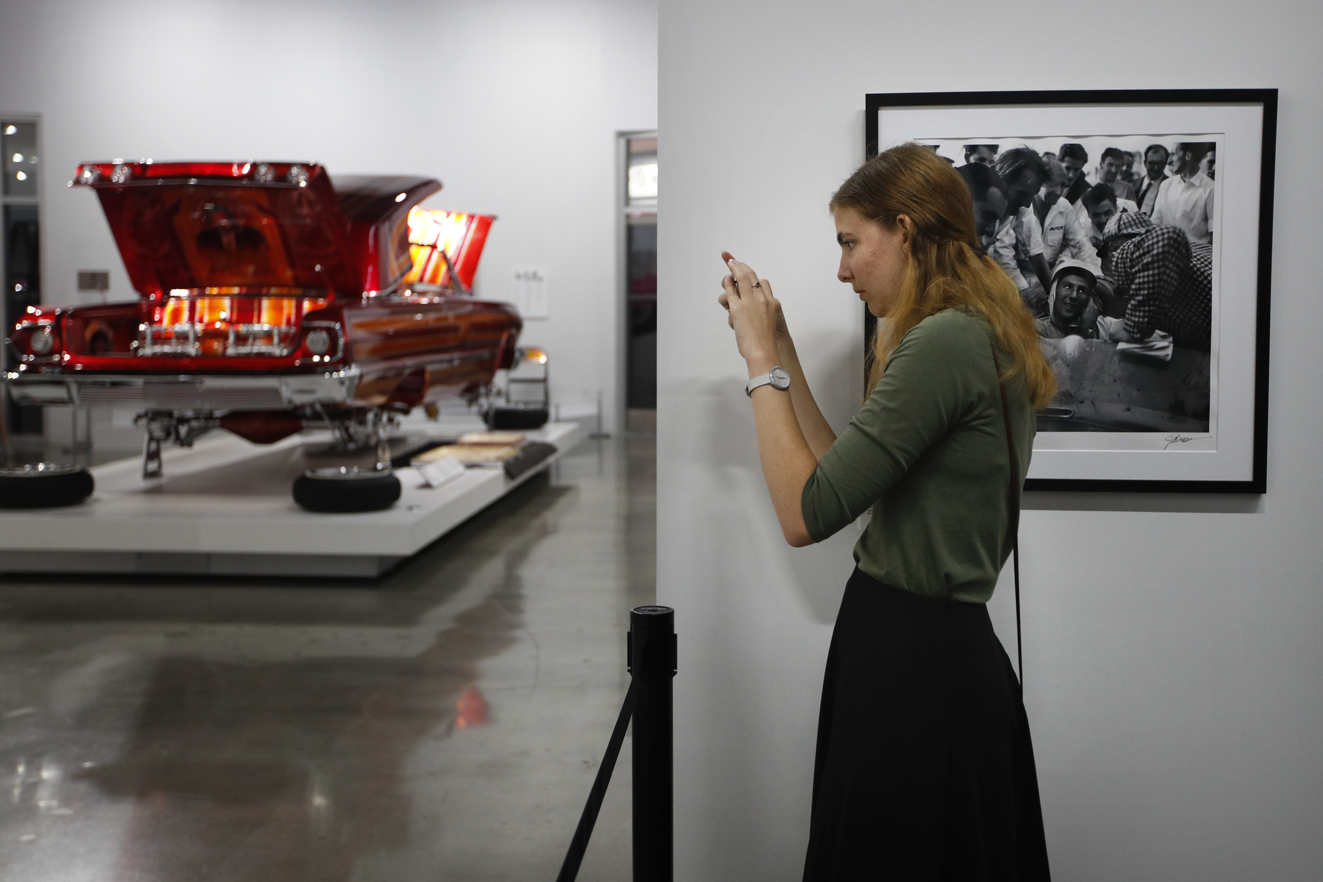 Museum exhibits lowrider cars, the artwork they've inspired